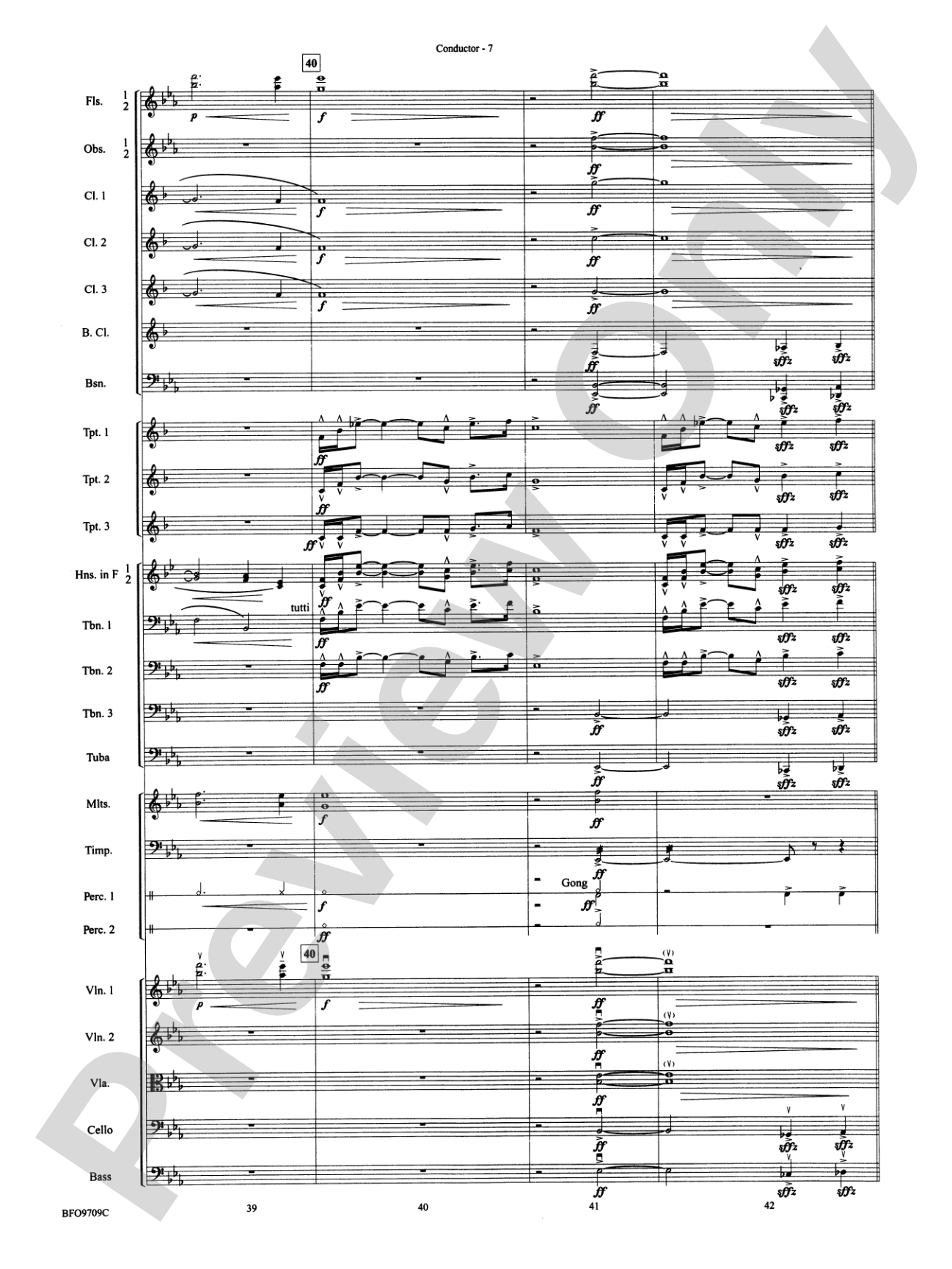 In the Bleak Midwinter: Full Orchestra Conductor Score & Parts