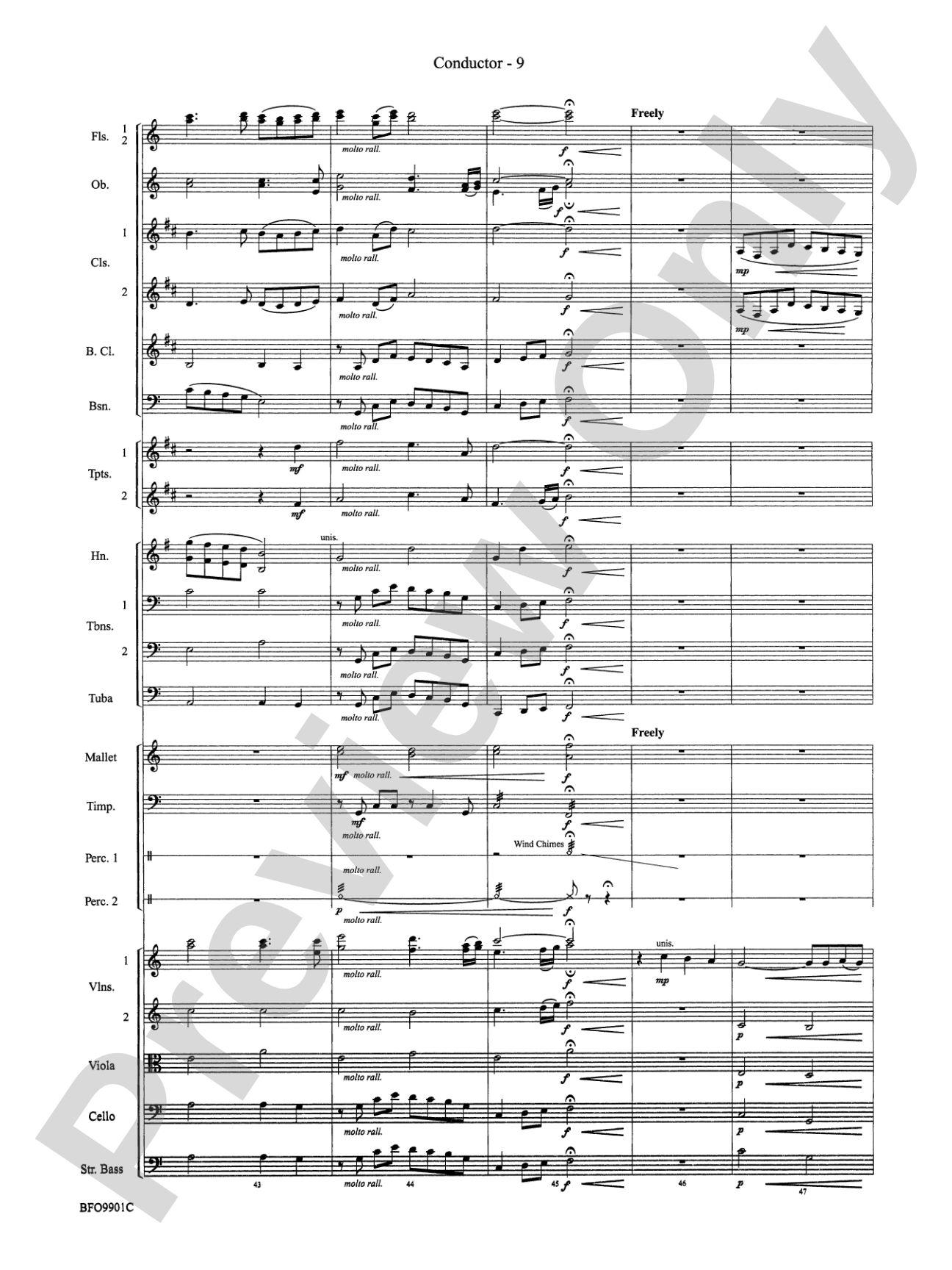 O Holy Night: Full Orchestra Conductor Score & Parts