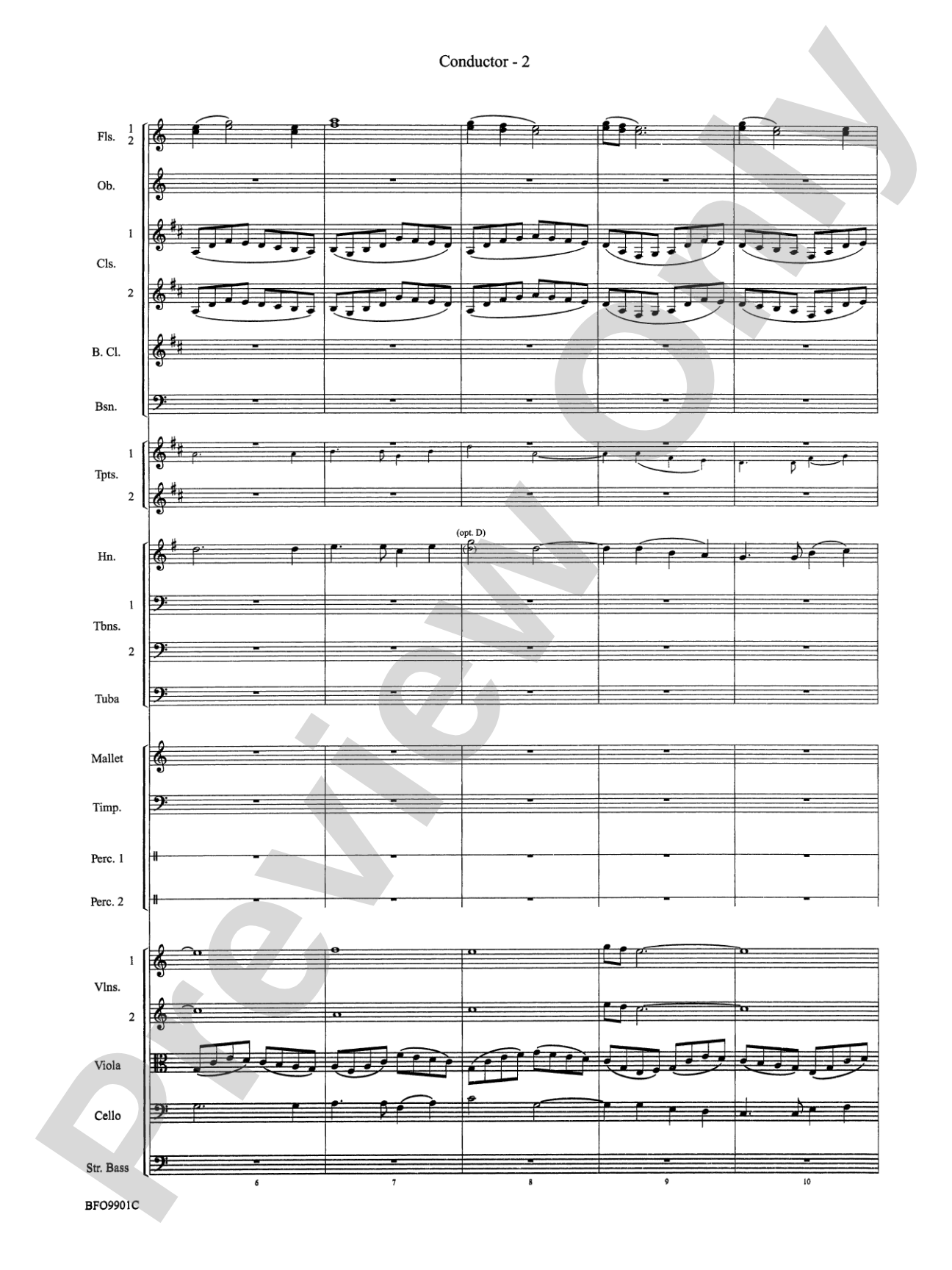 O Holy Night: Full Orchestra Conductor Score & Parts
