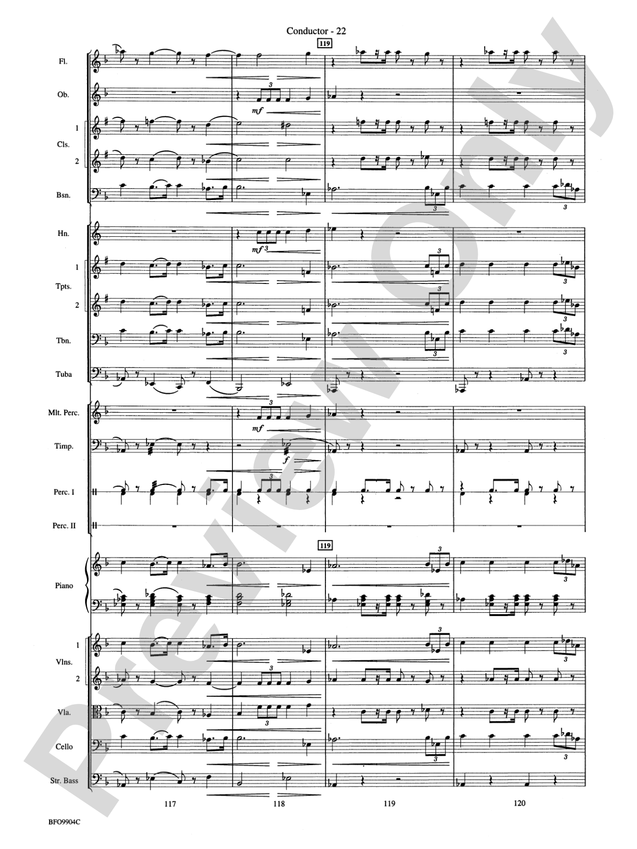 Commencement Suite: Full Orchestra Conductor Score & Parts