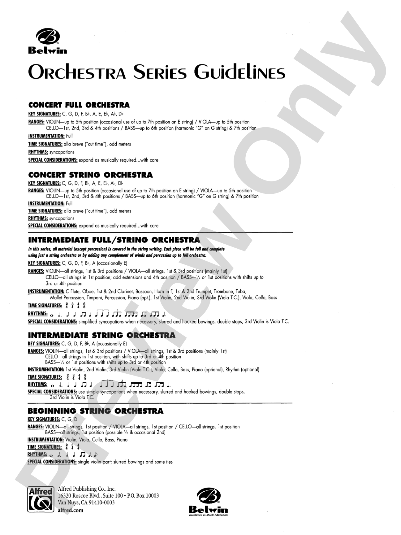 Commencement Suite: Full Orchestra Conductor Score & Parts