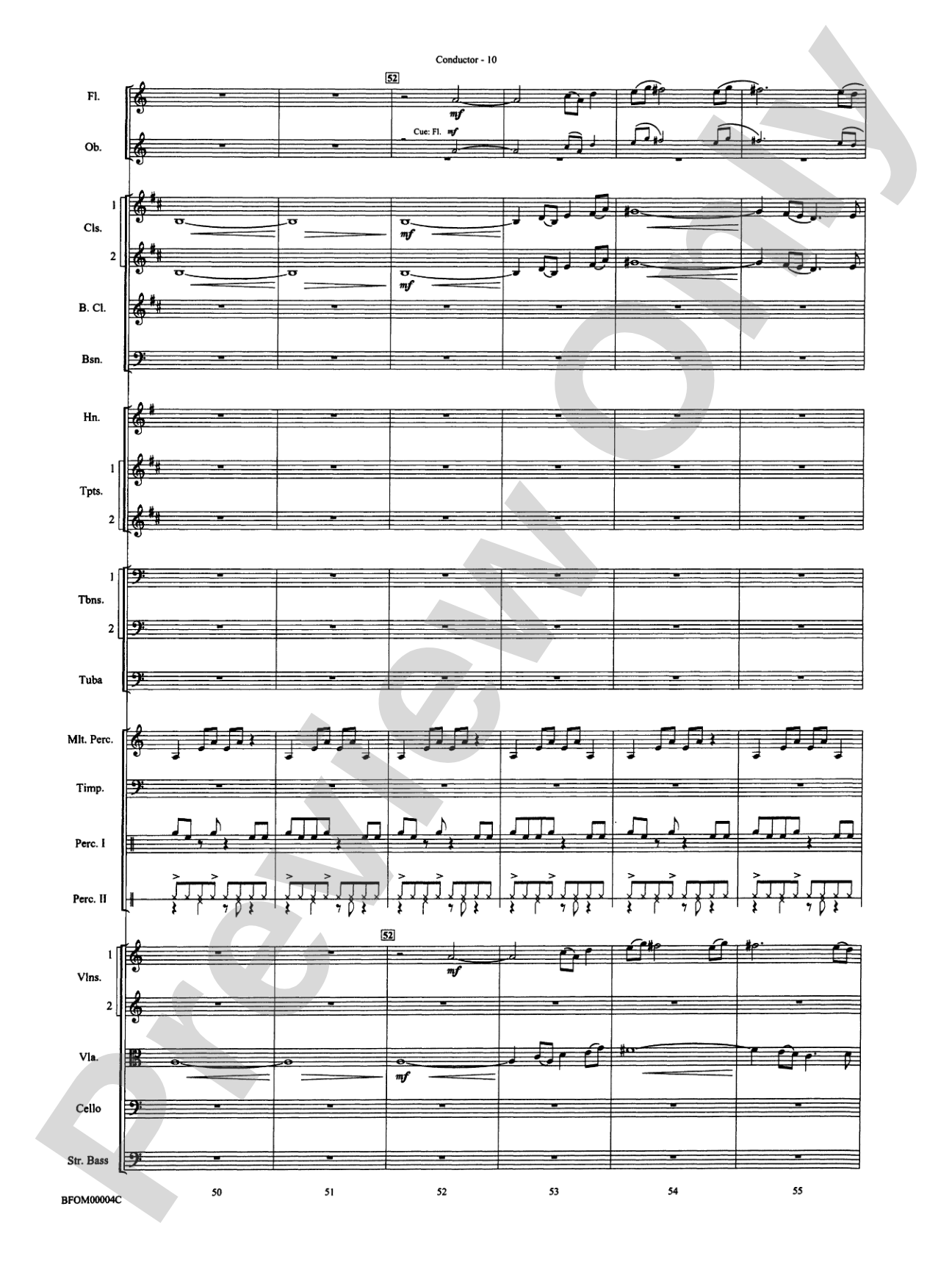 Rites of Tamburo: Full Orchestra Conductor Score & Parts