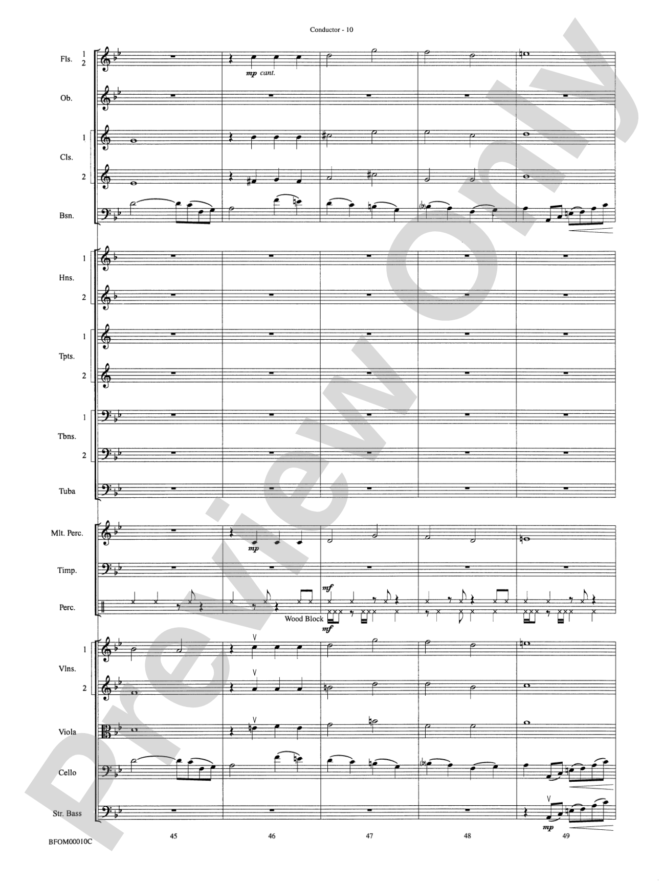 Aboriginal Rituals: Full Orchestra Conductor Score & Parts