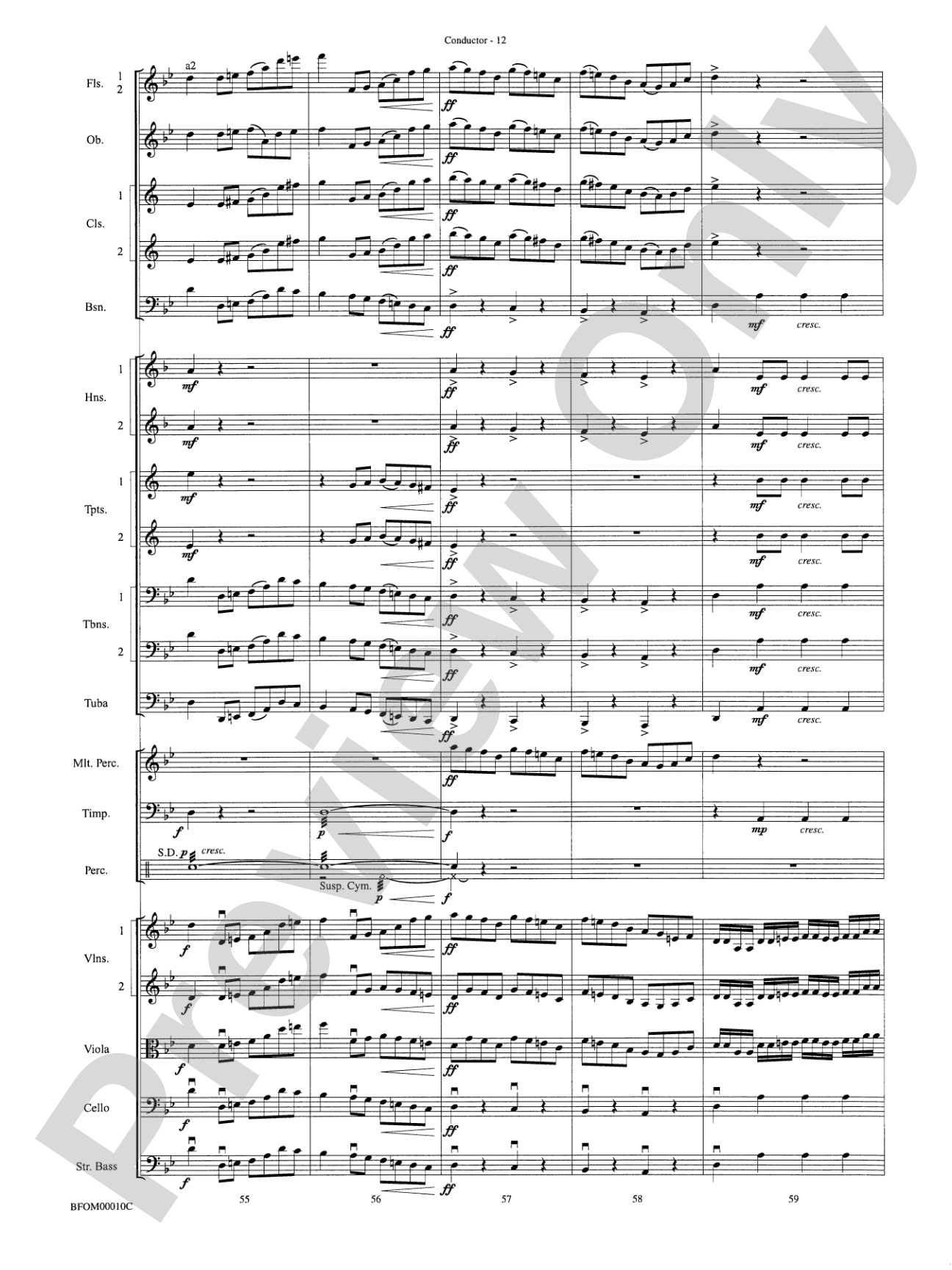 Aboriginal Rituals: Full Orchestra Conductor Score & Parts