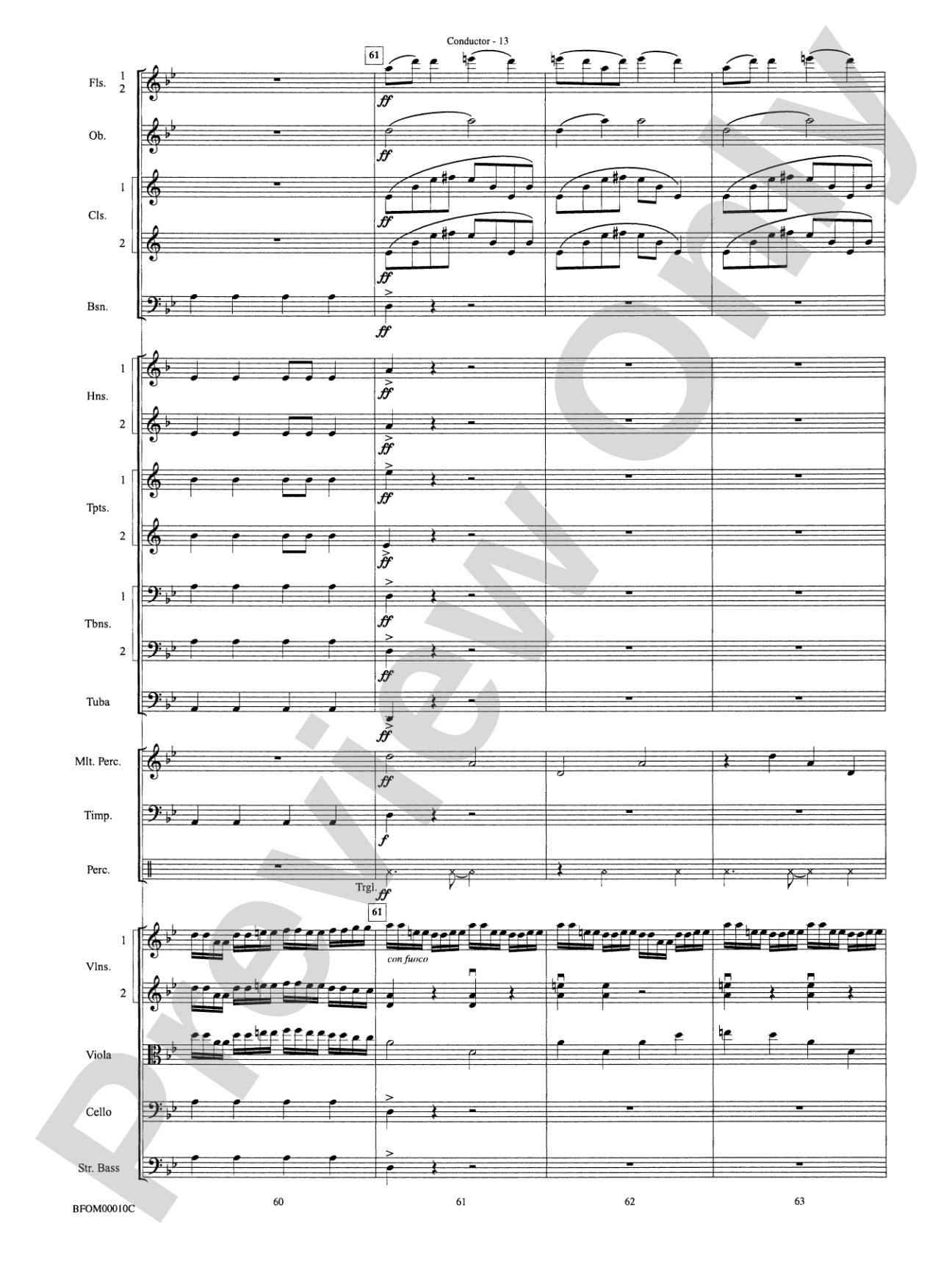 Aboriginal Rituals: Full Orchestra Conductor Score & Parts