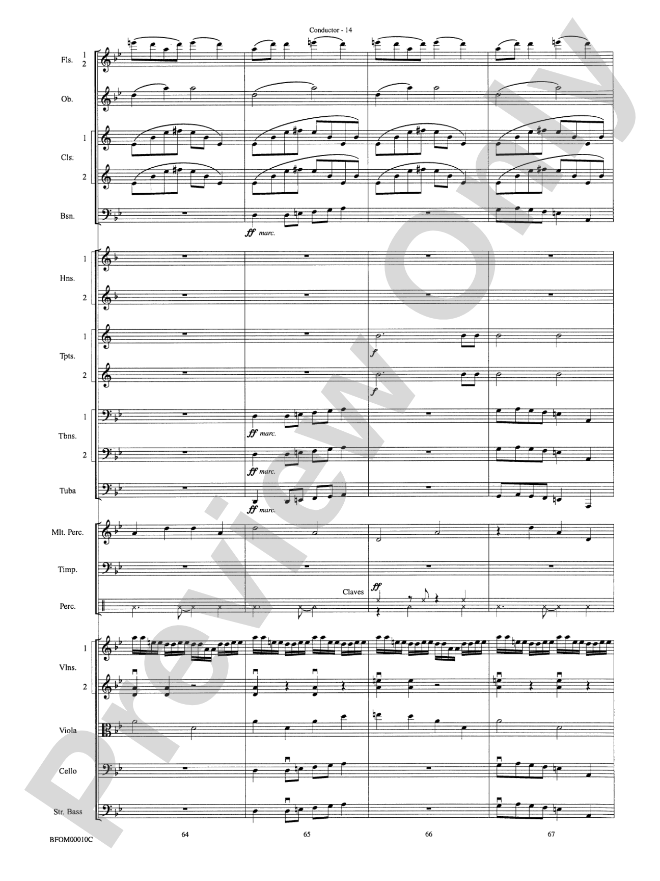 Aboriginal Rituals: Full Orchestra Conductor Score & Parts