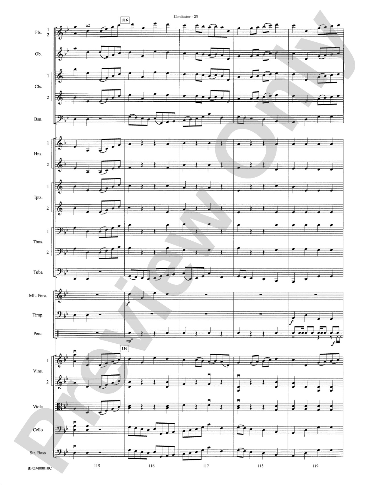 Aboriginal Rituals: Full Orchestra Conductor Score & Parts