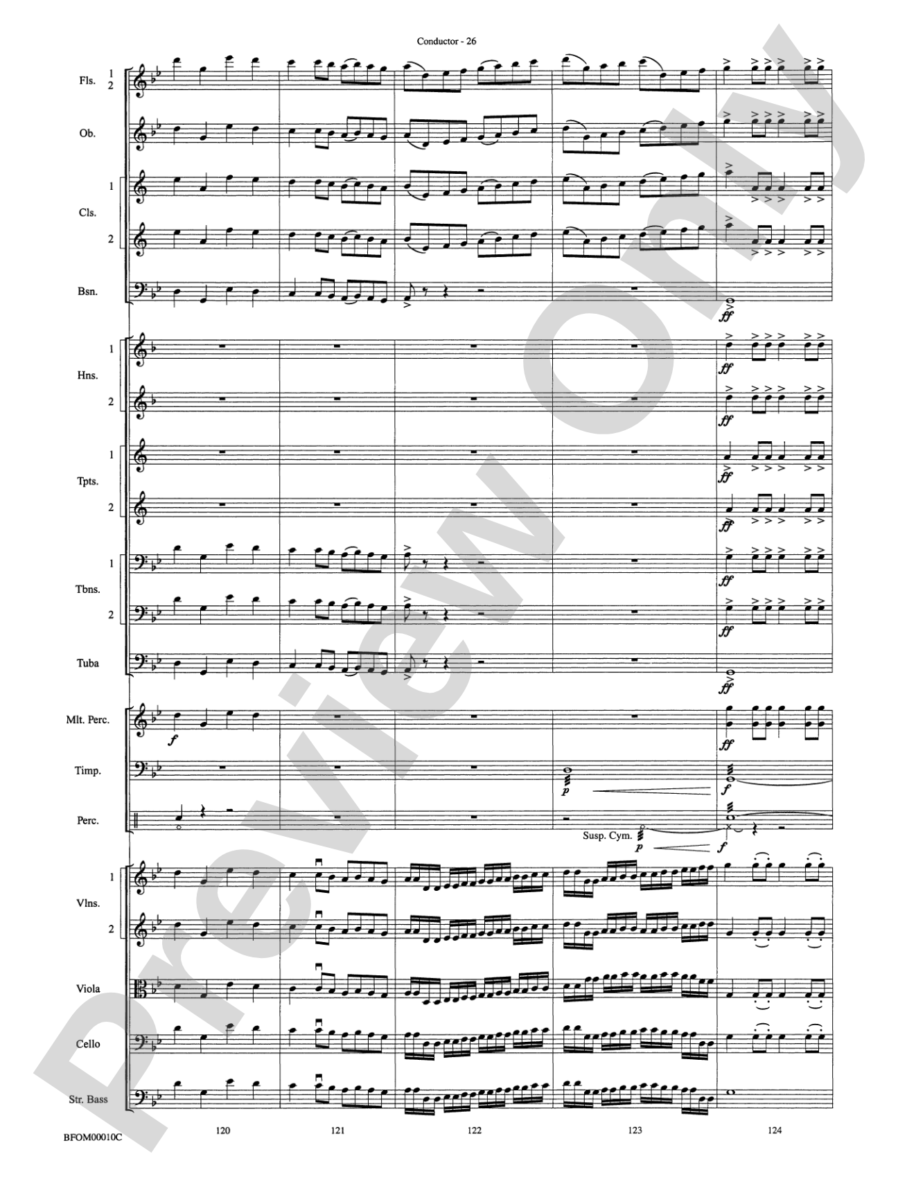 Aboriginal Rituals: Full Orchestra Conductor Score & Parts