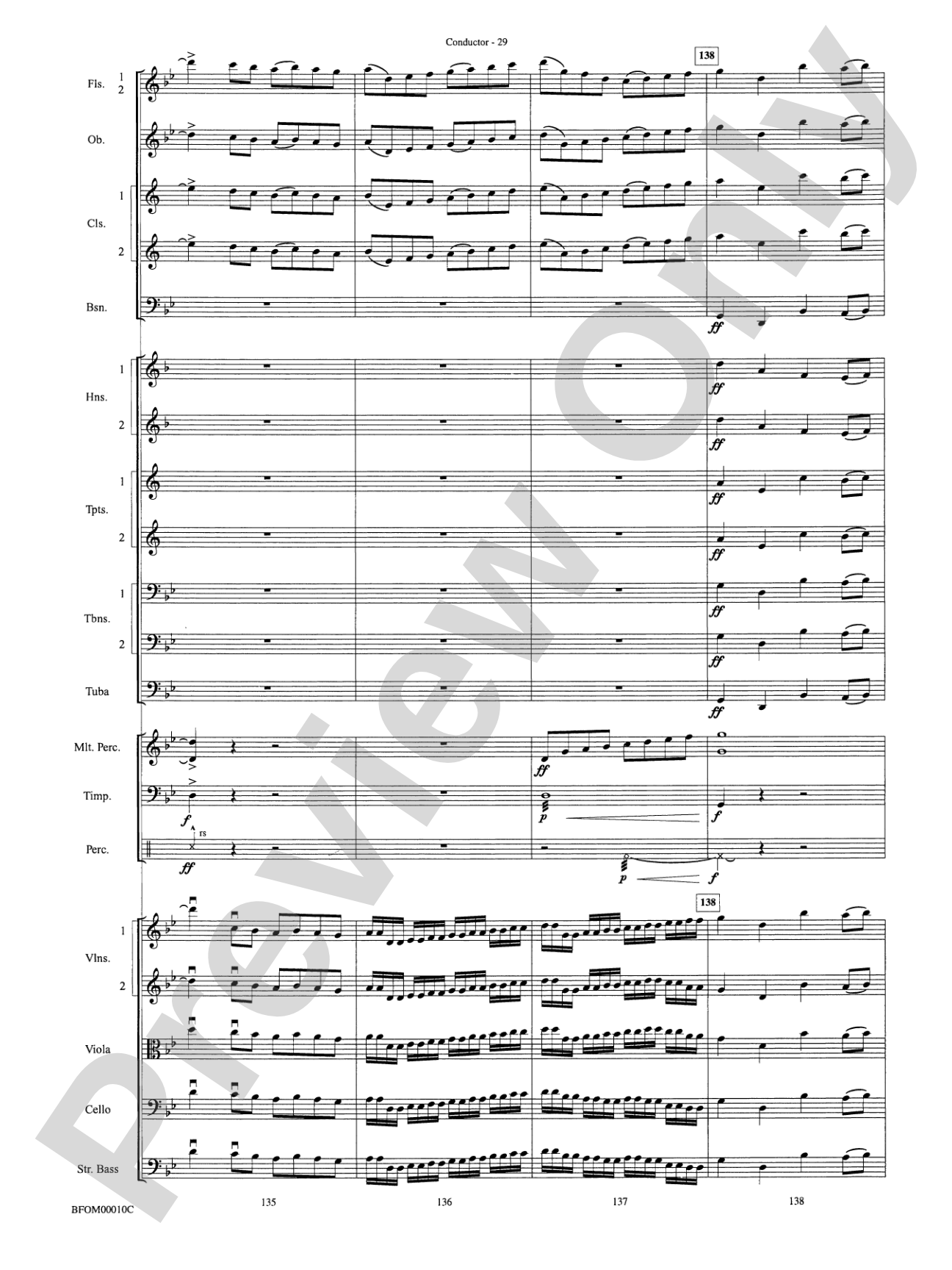 Aboriginal Rituals: Full Orchestra Conductor Score & Parts