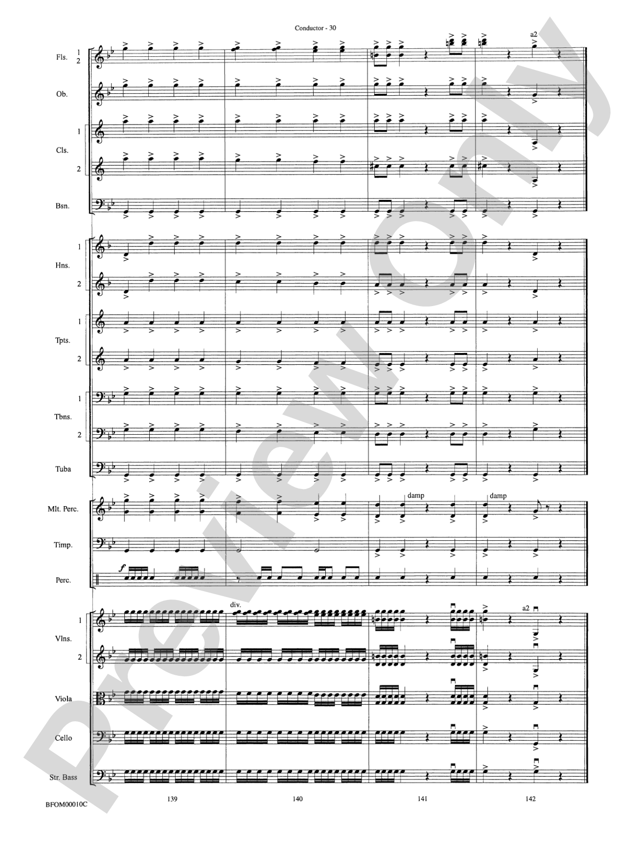Aboriginal Rituals: Full Orchestra Conductor Score & Parts