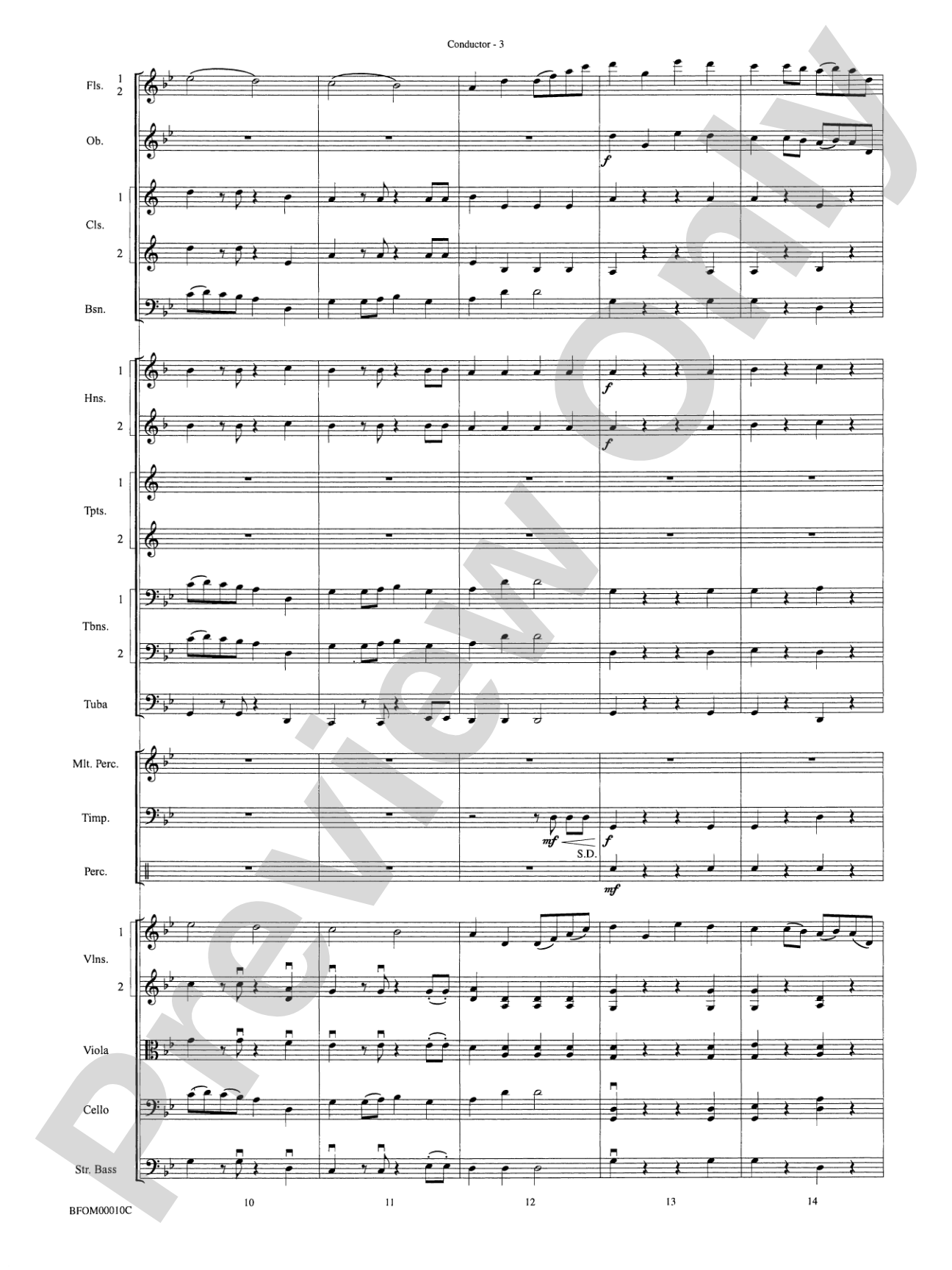Aboriginal Rituals: Full Orchestra Conductor Score & Parts