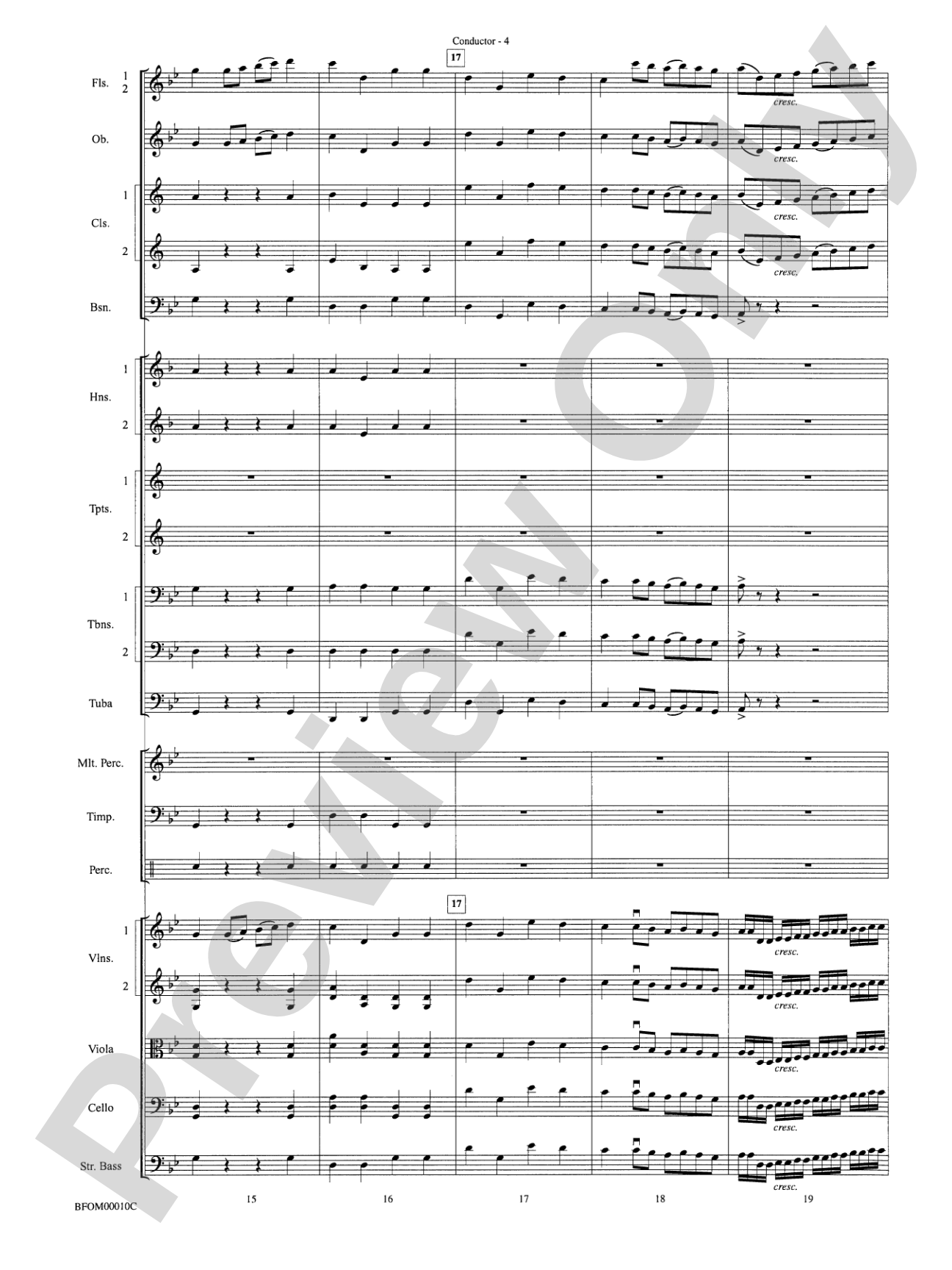 Aboriginal Rituals: Full Orchestra Conductor Score & Parts