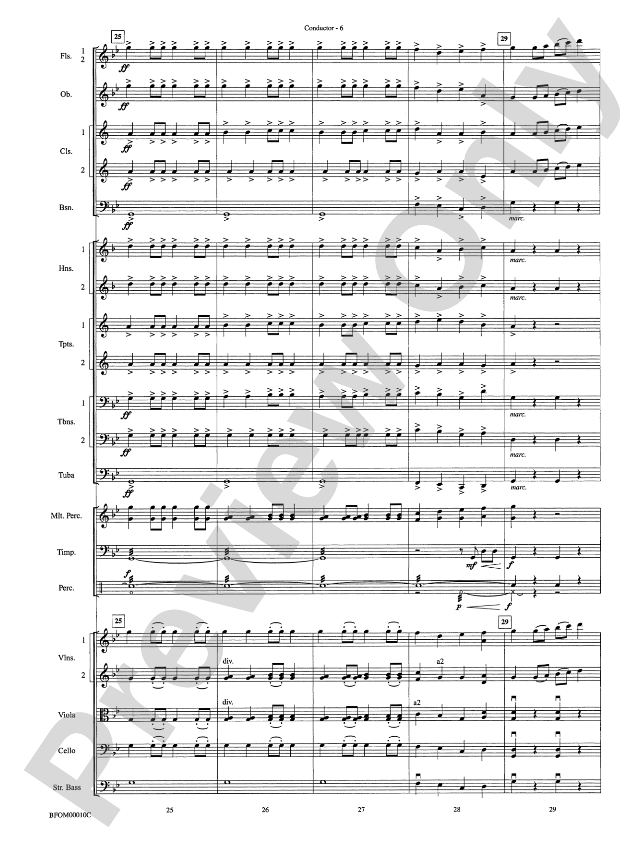 Aboriginal Rituals: Full Orchestra Conductor Score & Parts