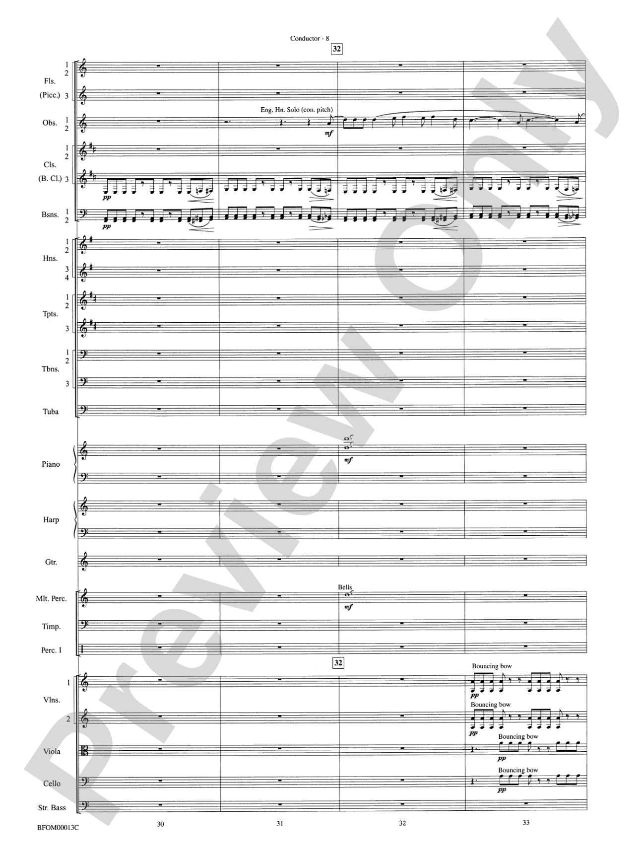 American Salute: Full Orchestra Conductor Score & Parts