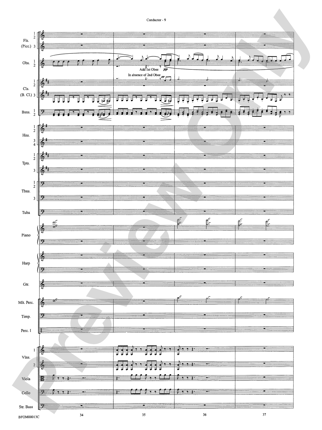American Salute: Full Orchestra Conductor Score & Parts