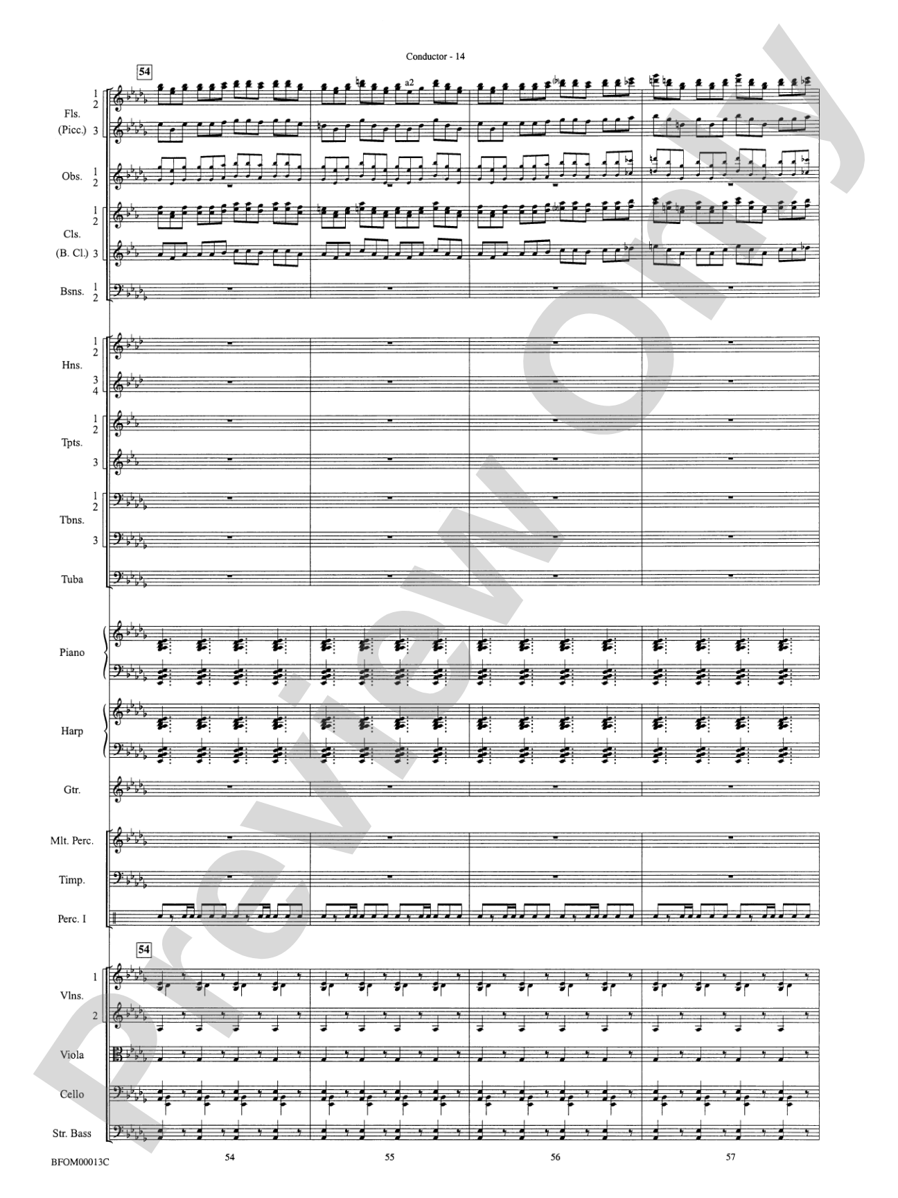 American Salute: Full Orchestra Conductor Score & Parts