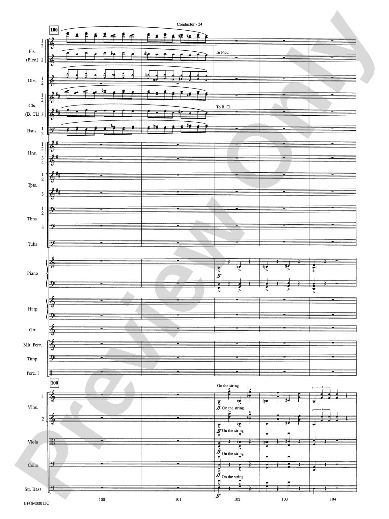 American Salute: Full Orchestra Conductor Score & Parts