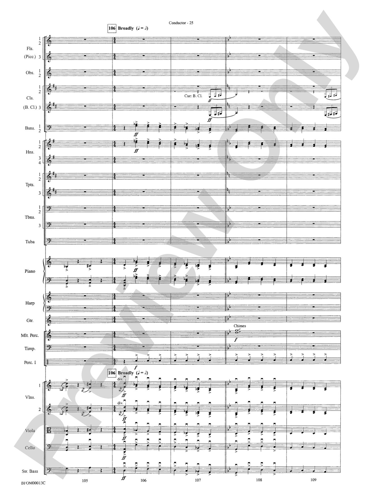 American Salute: Full Orchestra Conductor Score & Parts