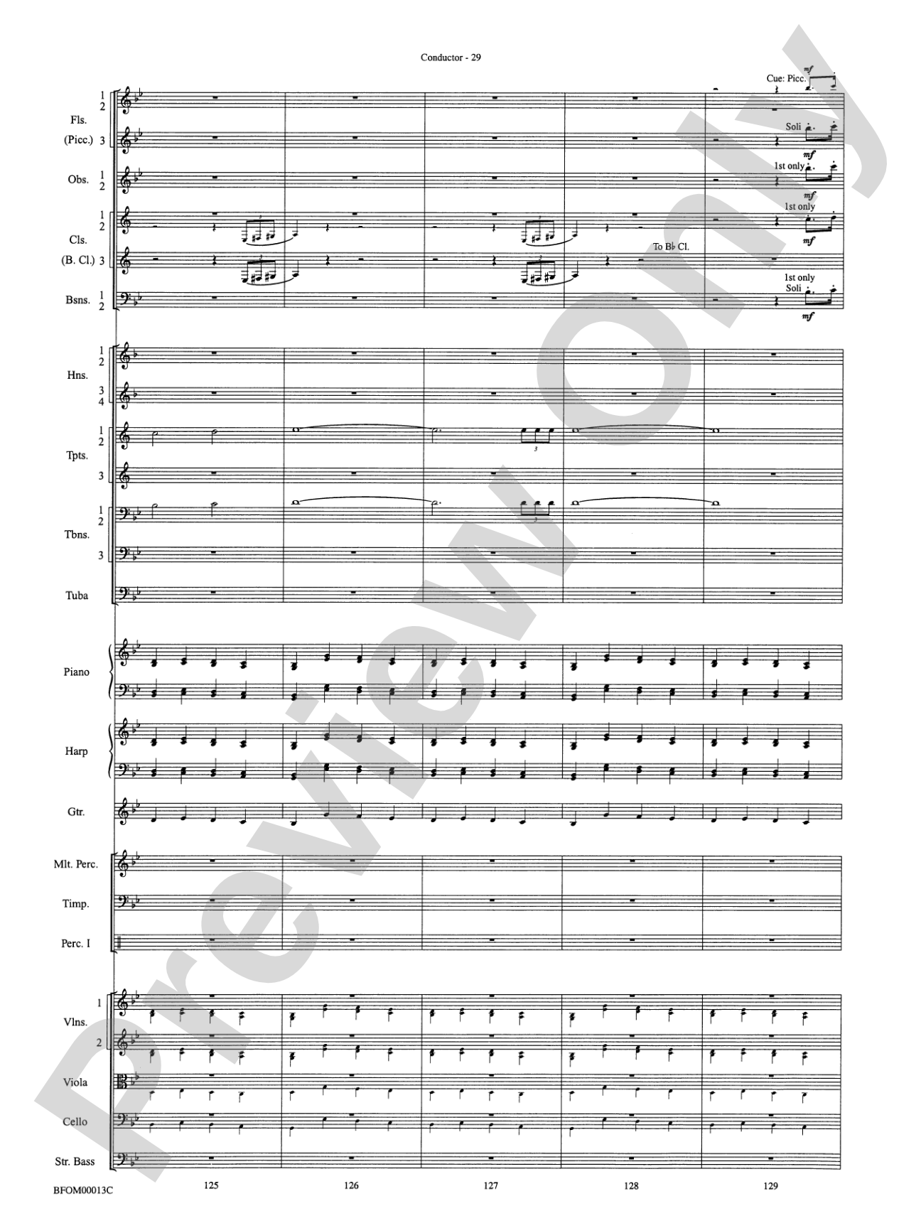 American Salute: Full Orchestra Conductor Score & Parts