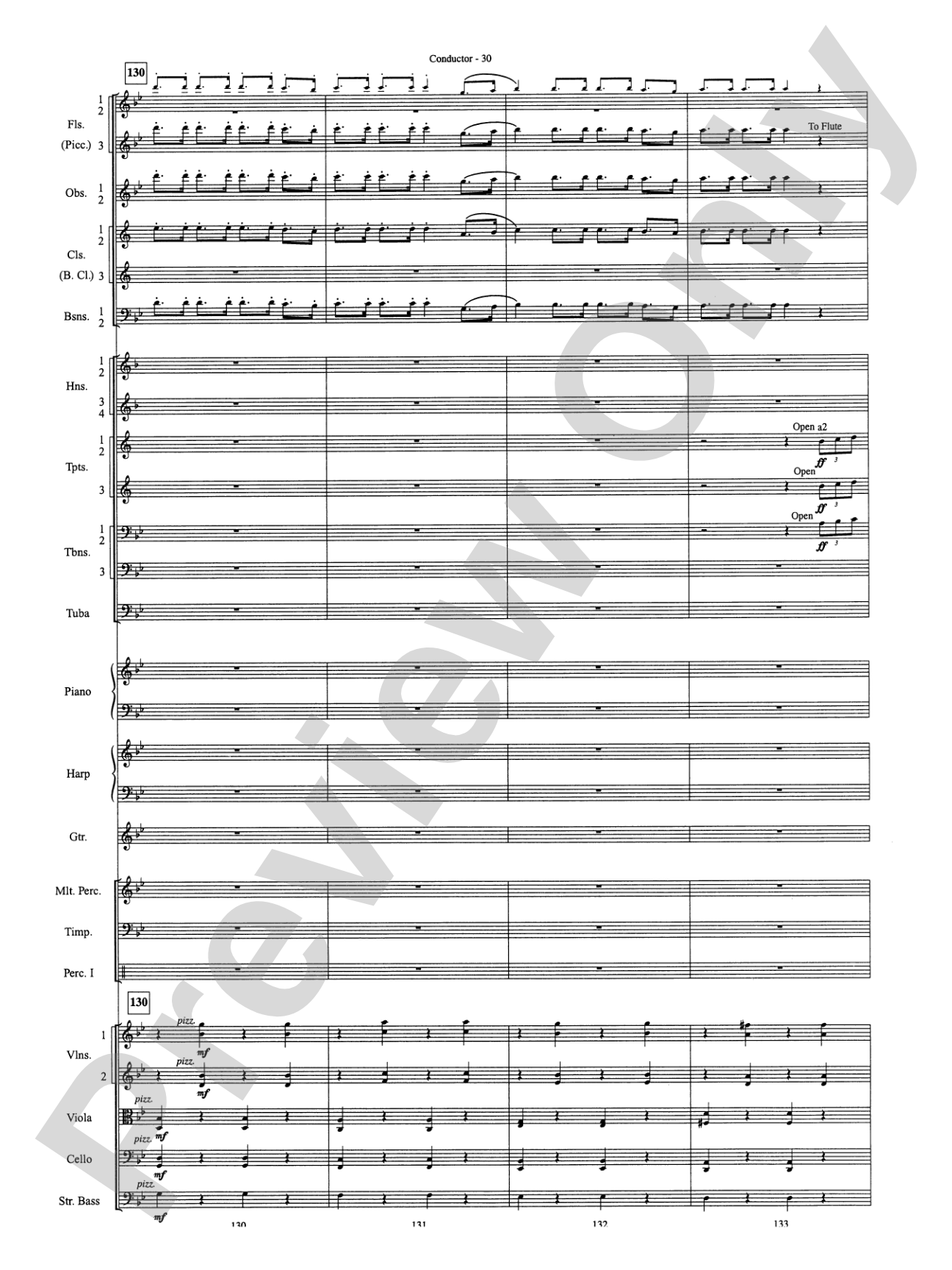 American Salute: Full Orchestra Conductor Score & Parts