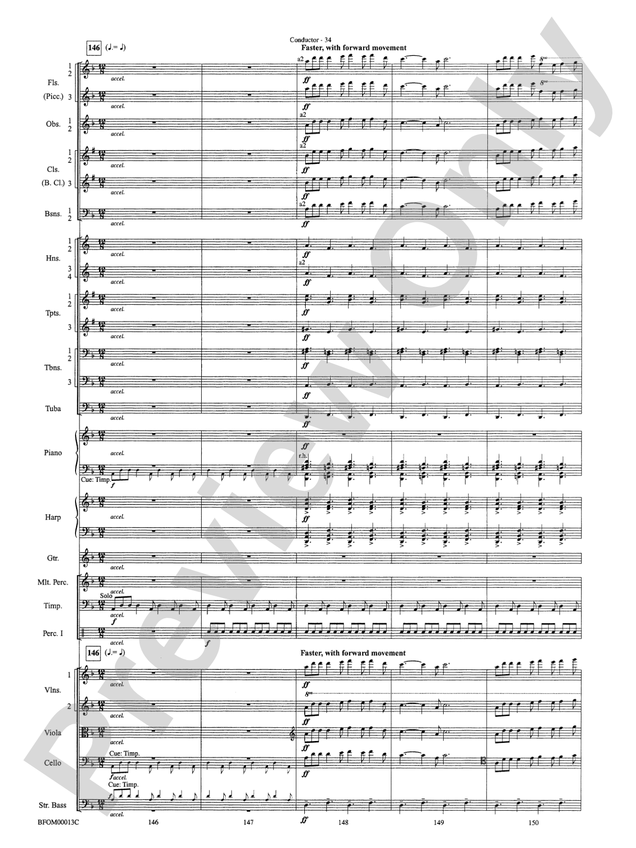 American Salute: Full Orchestra Conductor Score & Parts