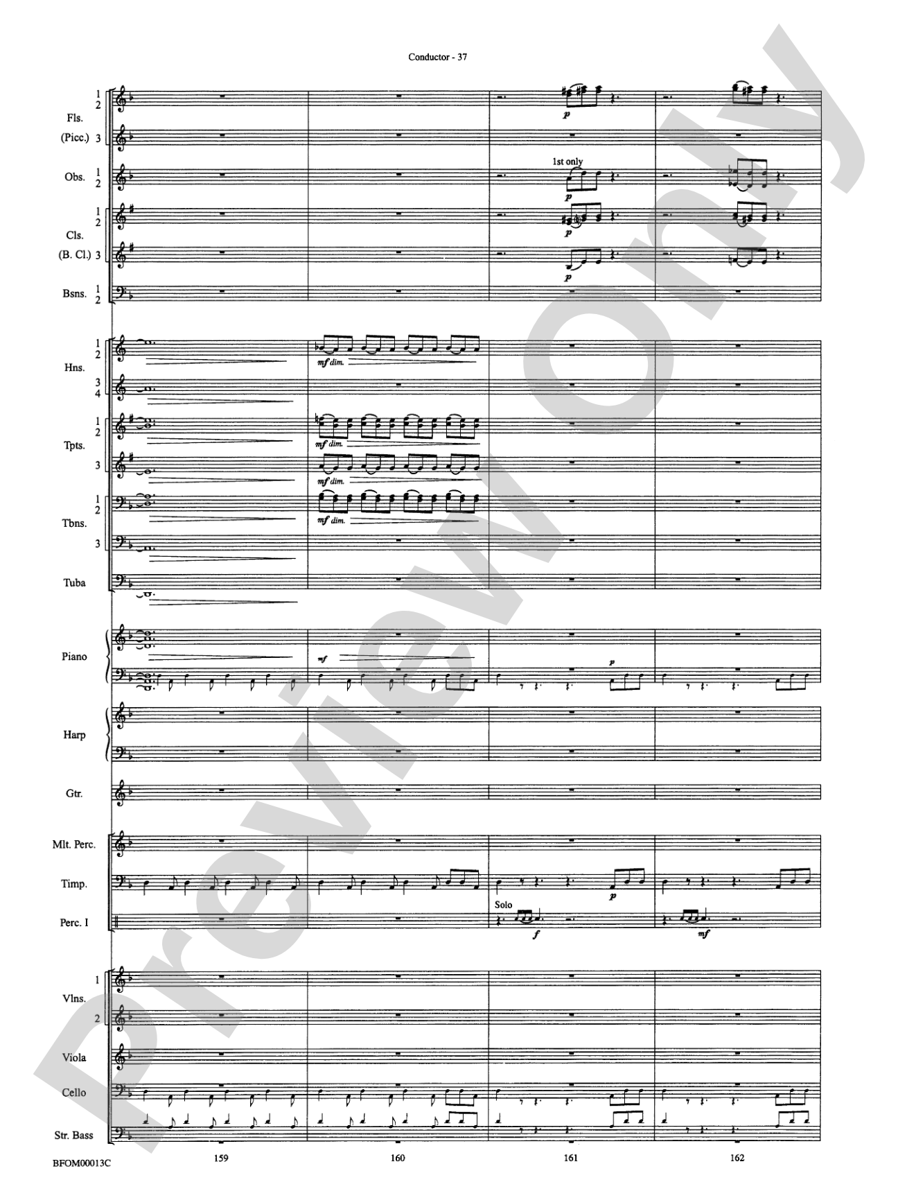 American Salute: Full Orchestra Conductor Score & Parts