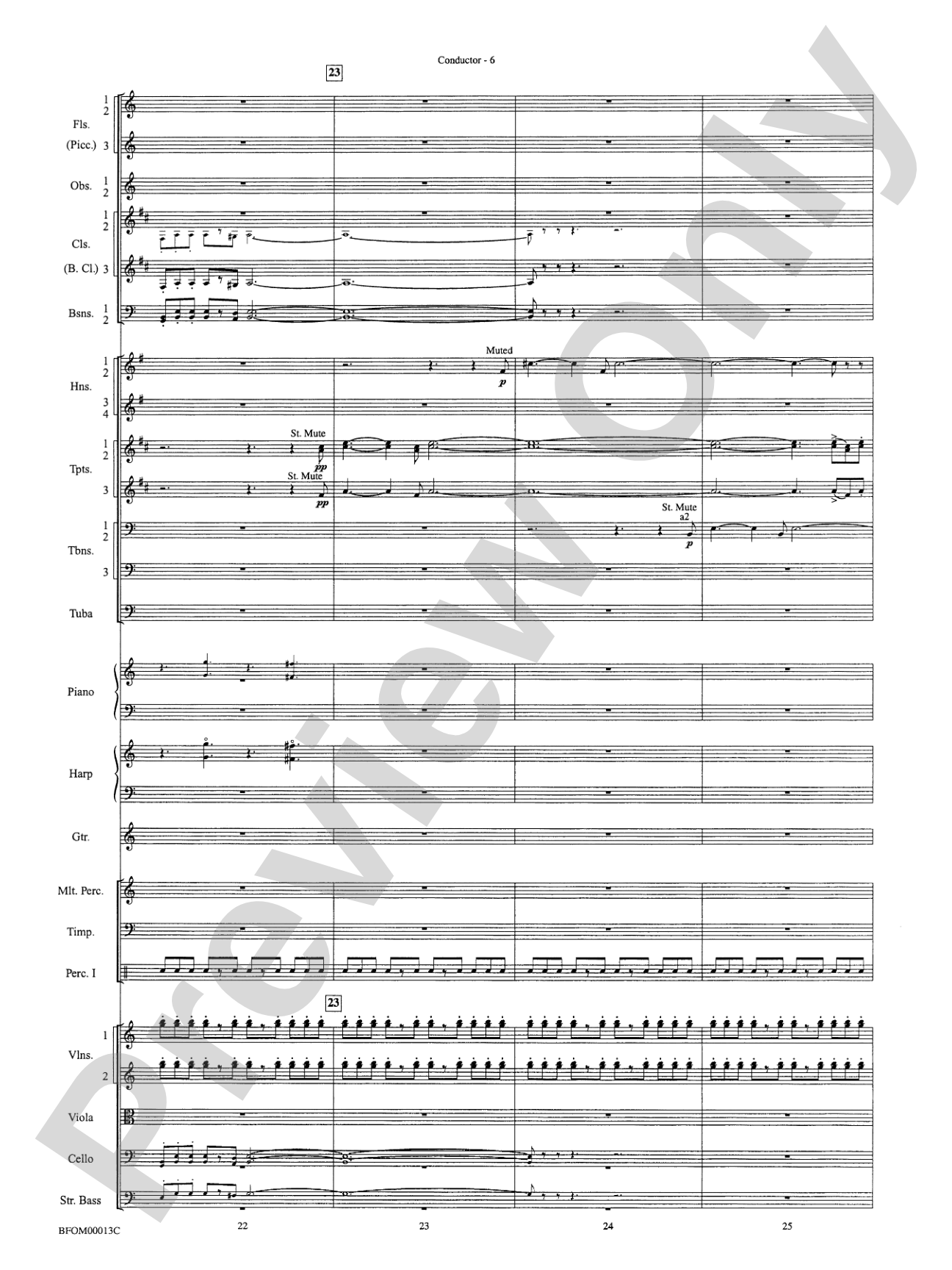 American Salute: Full Orchestra Conductor Score & Parts