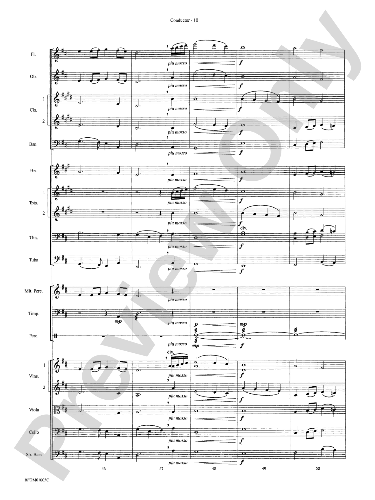 River Songs (based on "Deep River" and "Shall We Gather at the River"): Full Orchestra Conductor Score & Parts