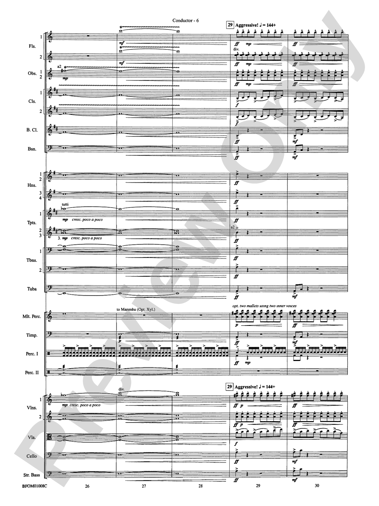 The Great Locomotive Chase: Full Orchestra Conductor Score & Parts