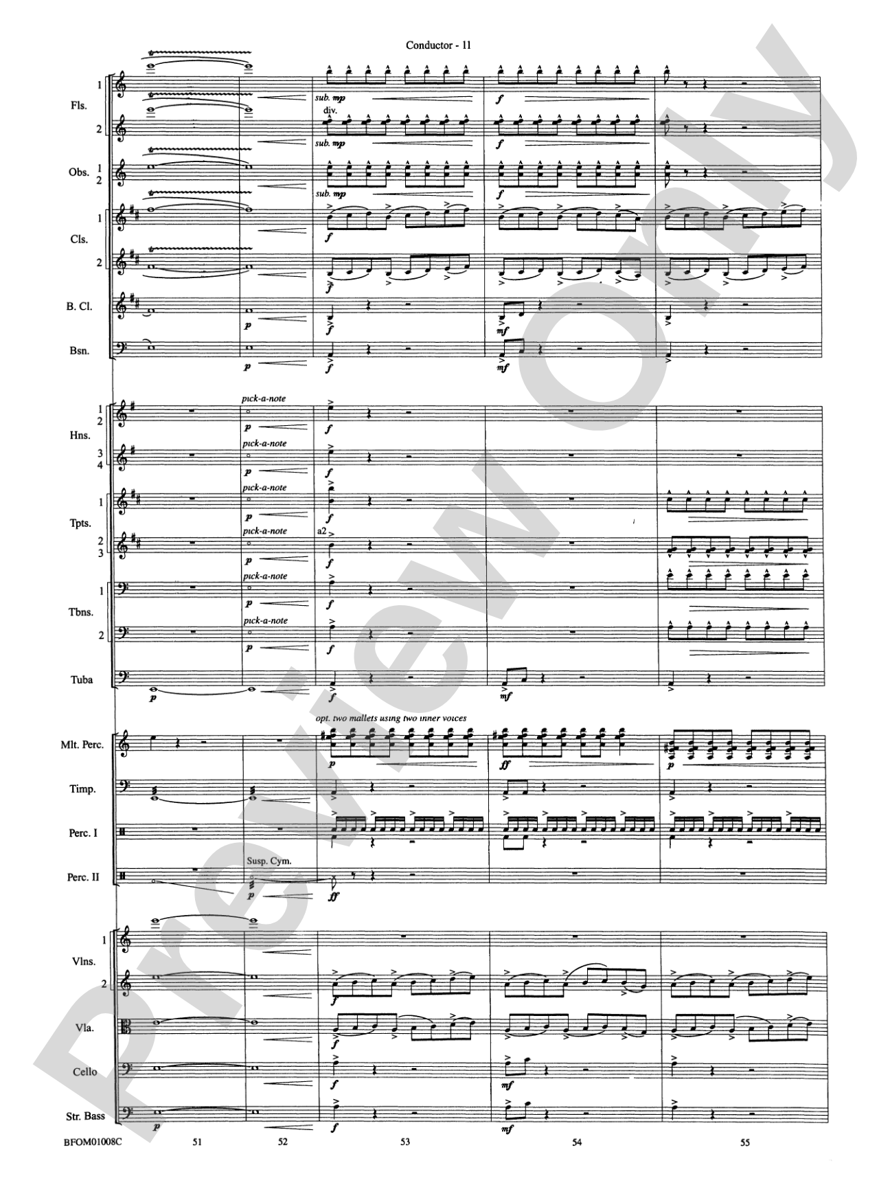The Great Locomotive Chase: Full Orchestra Conductor Score & Parts