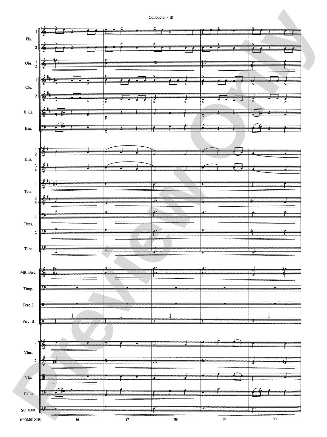 The Great Locomotive Chase: Full Orchestra Conductor Score & Parts