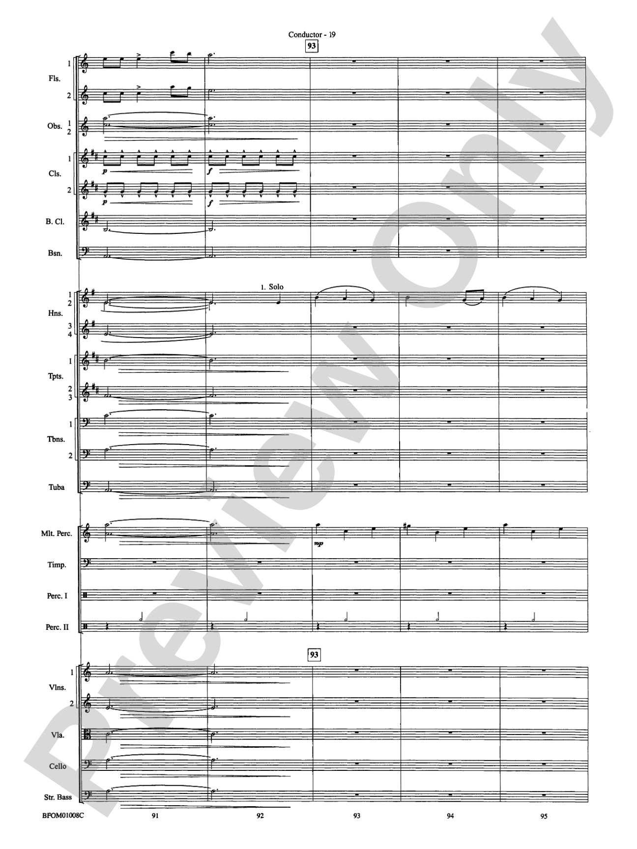 The Great Locomotive Chase: Full Orchestra Conductor Score & Parts