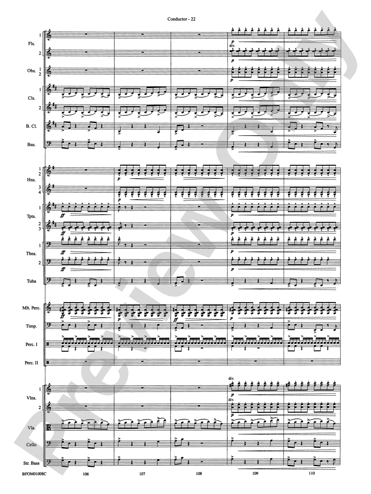 The Great Locomotive Chase: Full Orchestra Conductor Score & Parts