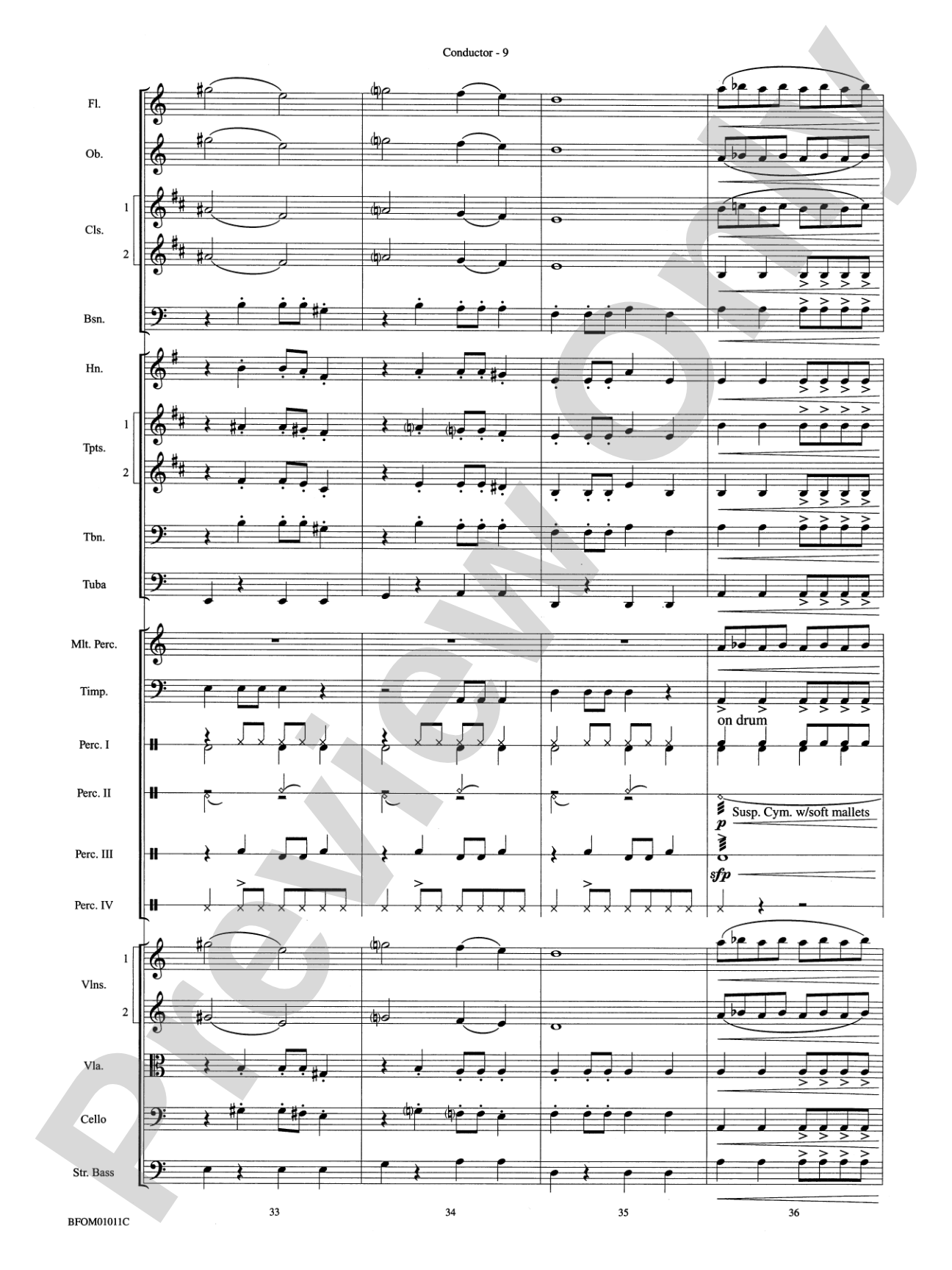 Dark Adventure: String/Full Orchestra Conductor Score & Parts