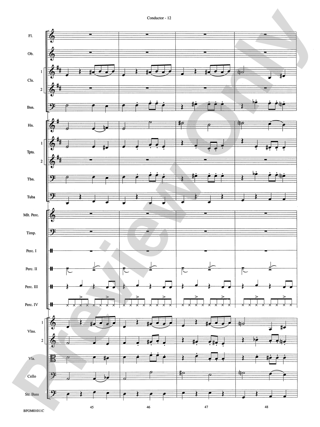 Dark Adventure: String/Full Orchestra Conductor Score & Parts