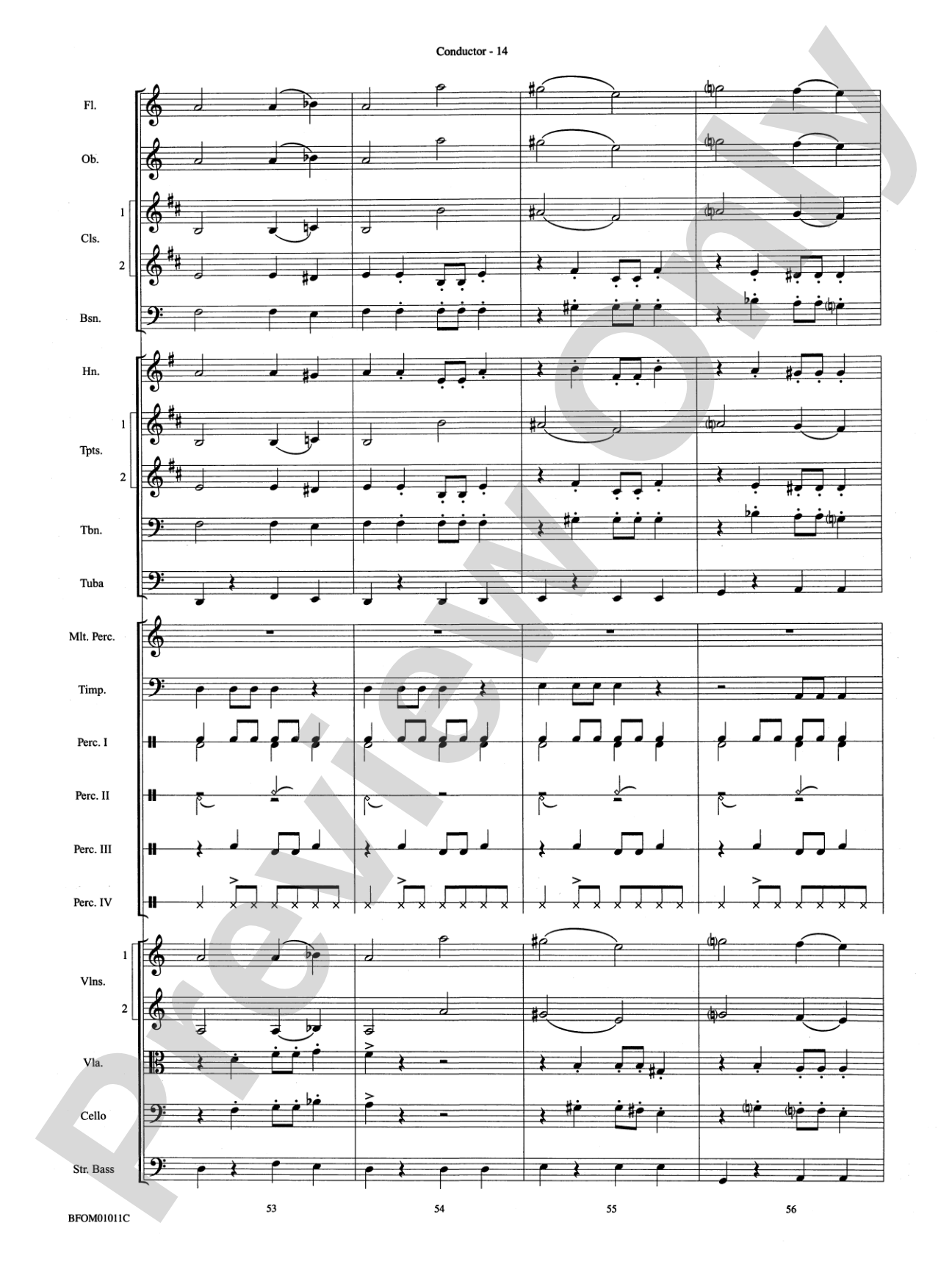 Dark Adventure: String/Full Orchestra Conductor Score & Parts