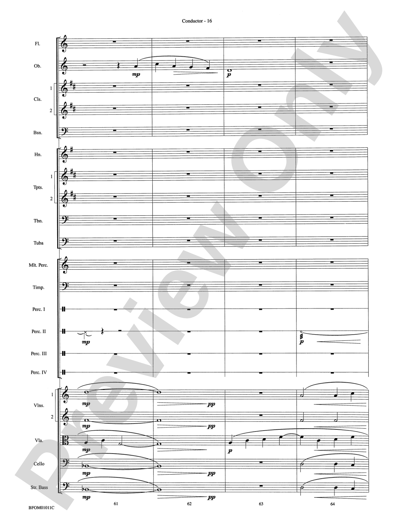 Dark Adventure: String/Full Orchestra Conductor Score & Parts