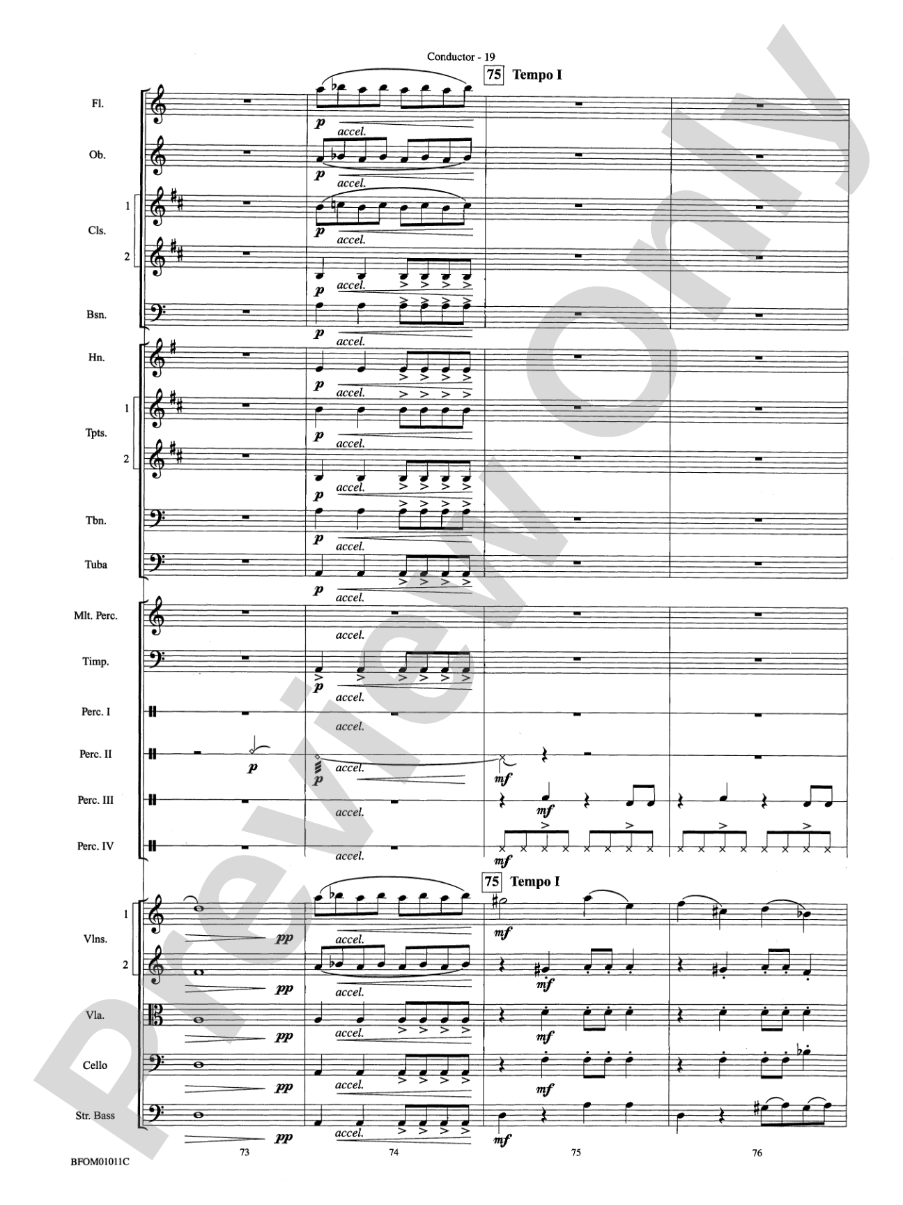 Dark Adventure: String/Full Orchestra Conductor Score & Parts