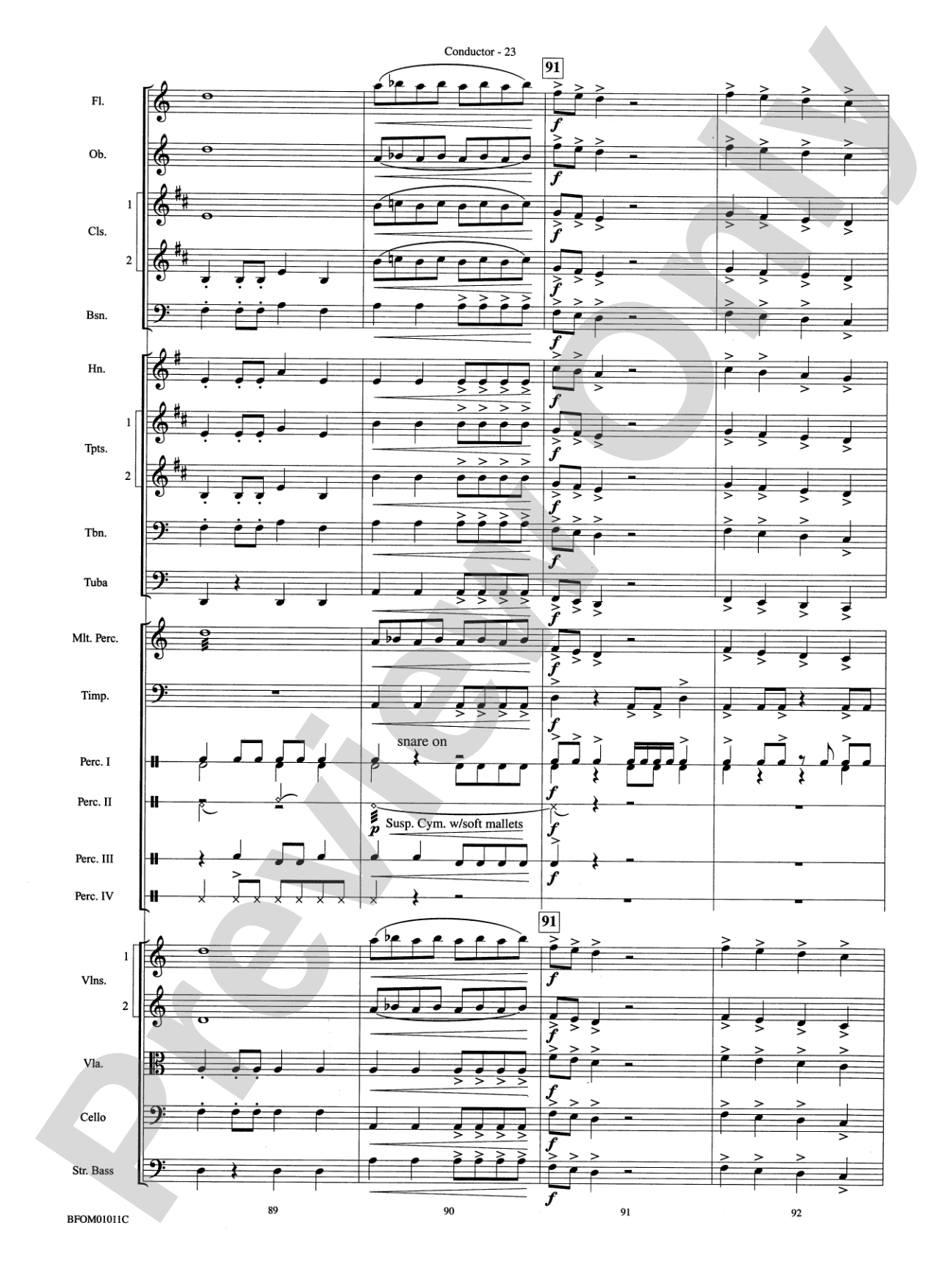 Dark Adventure: String/Full Orchestra Conductor Score & Parts