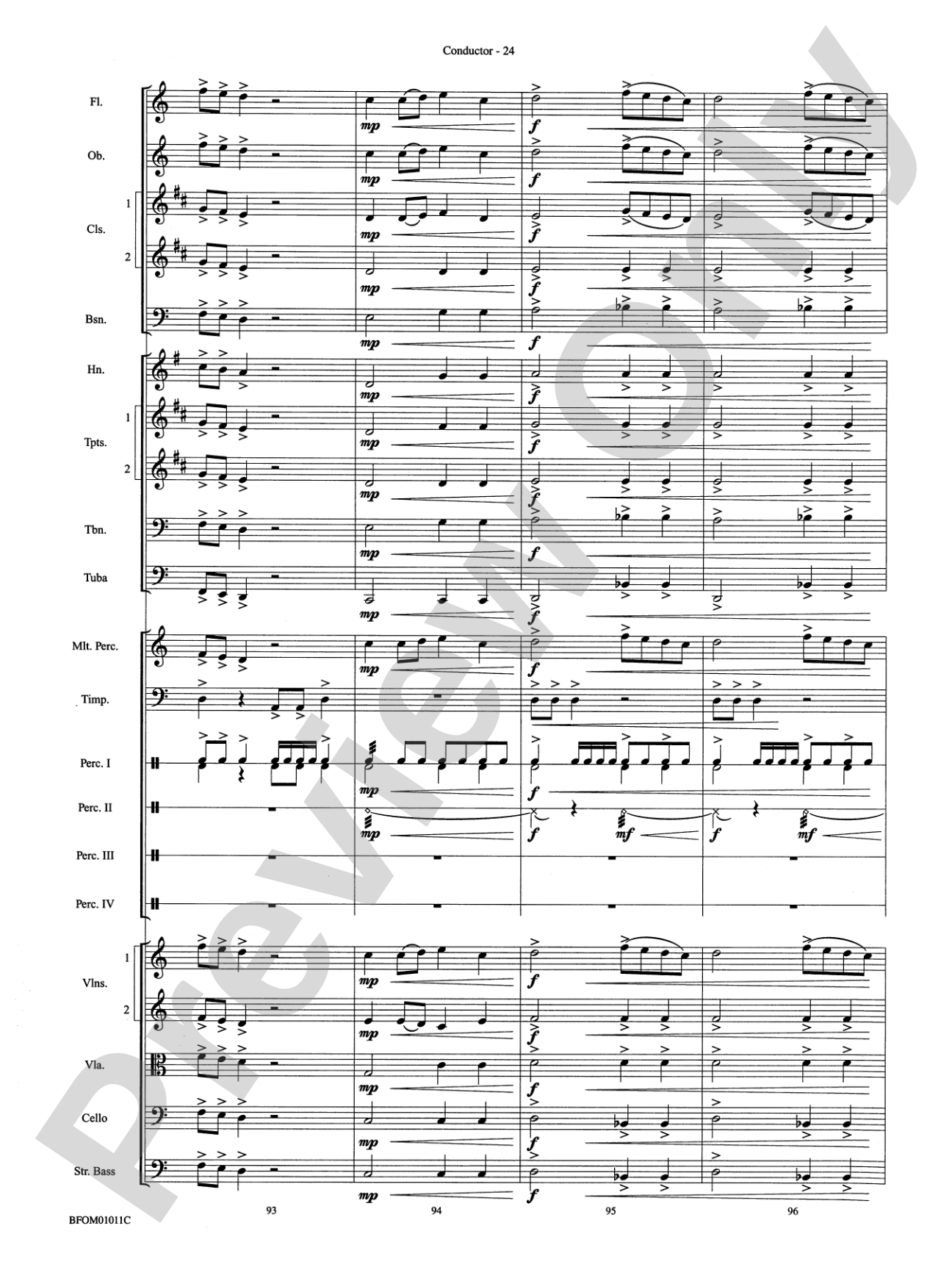Dark Adventure: String/Full Orchestra Conductor Score & Parts