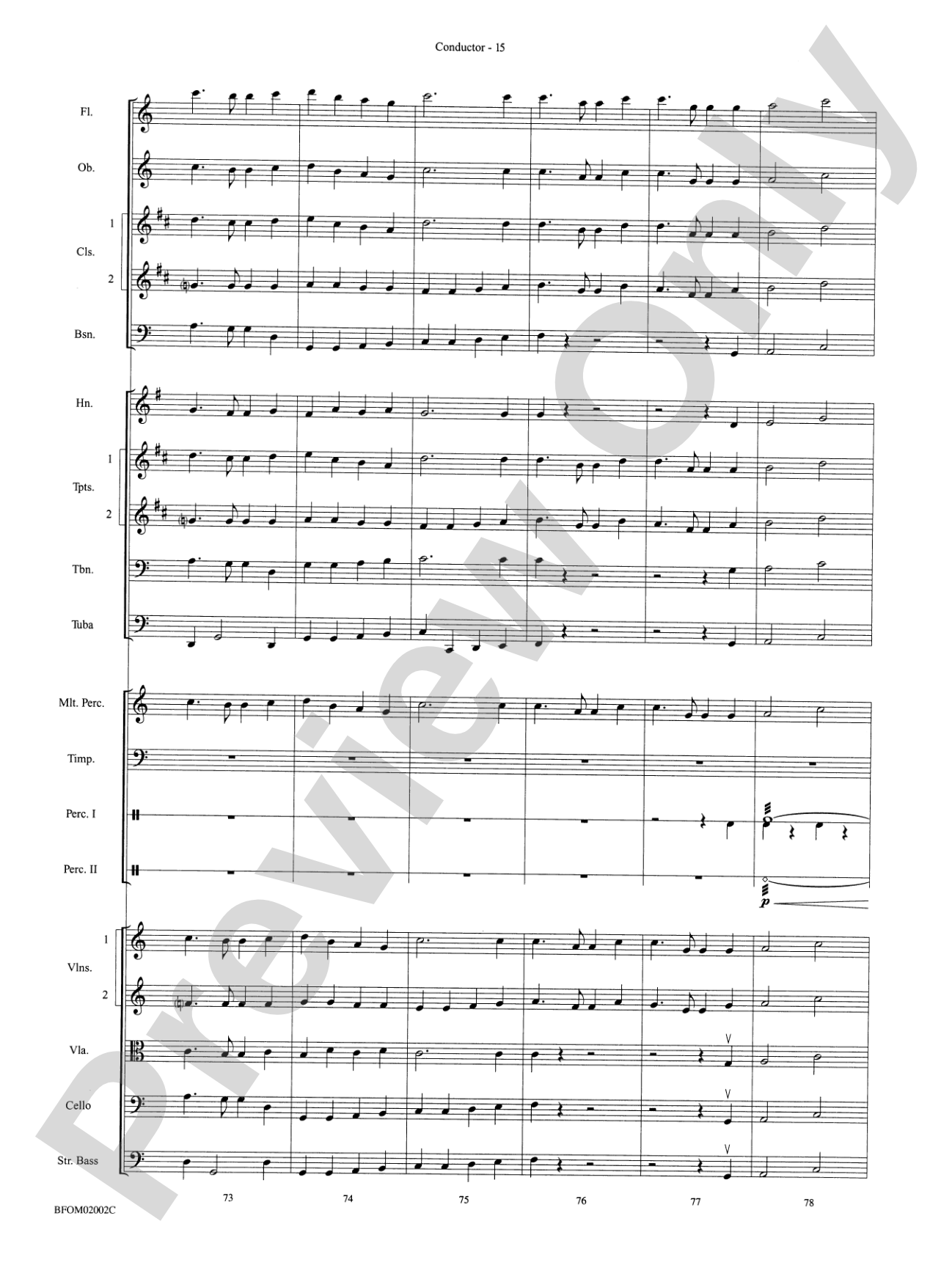 Patriotic Bits & Pieces (based on Favorite American Themes): Full Orchestra Conductor Score & Parts