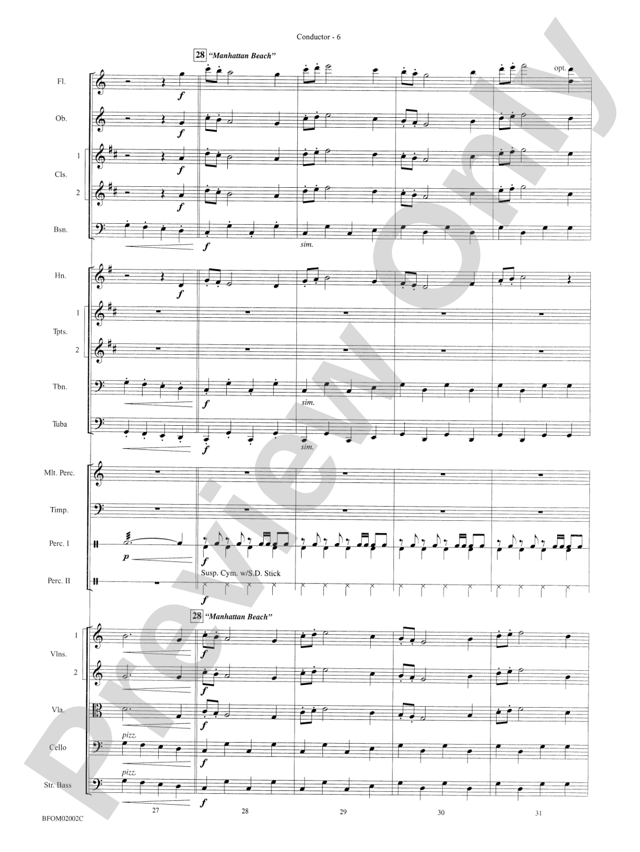 Patriotic Bits & Pieces (based on Favorite American Themes): Full Orchestra Conductor Score & Parts