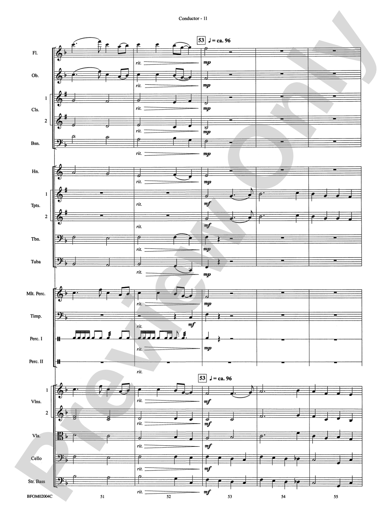 To Reap the Blessings of Freedom (A Medley of Hymns of the United States Armed Forces): Full Orchestra Conductor Score & Parts