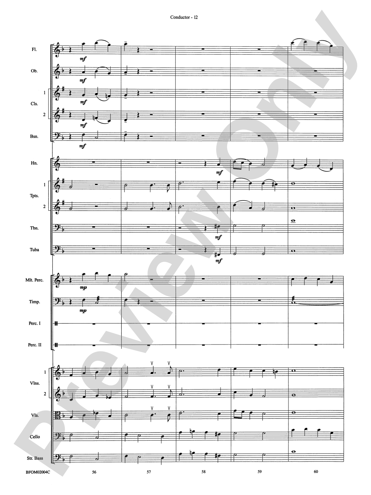 To Reap the Blessings of Freedom (A Medley of Hymns of the United States Armed Forces): Full Orchestra Conductor Score & Parts