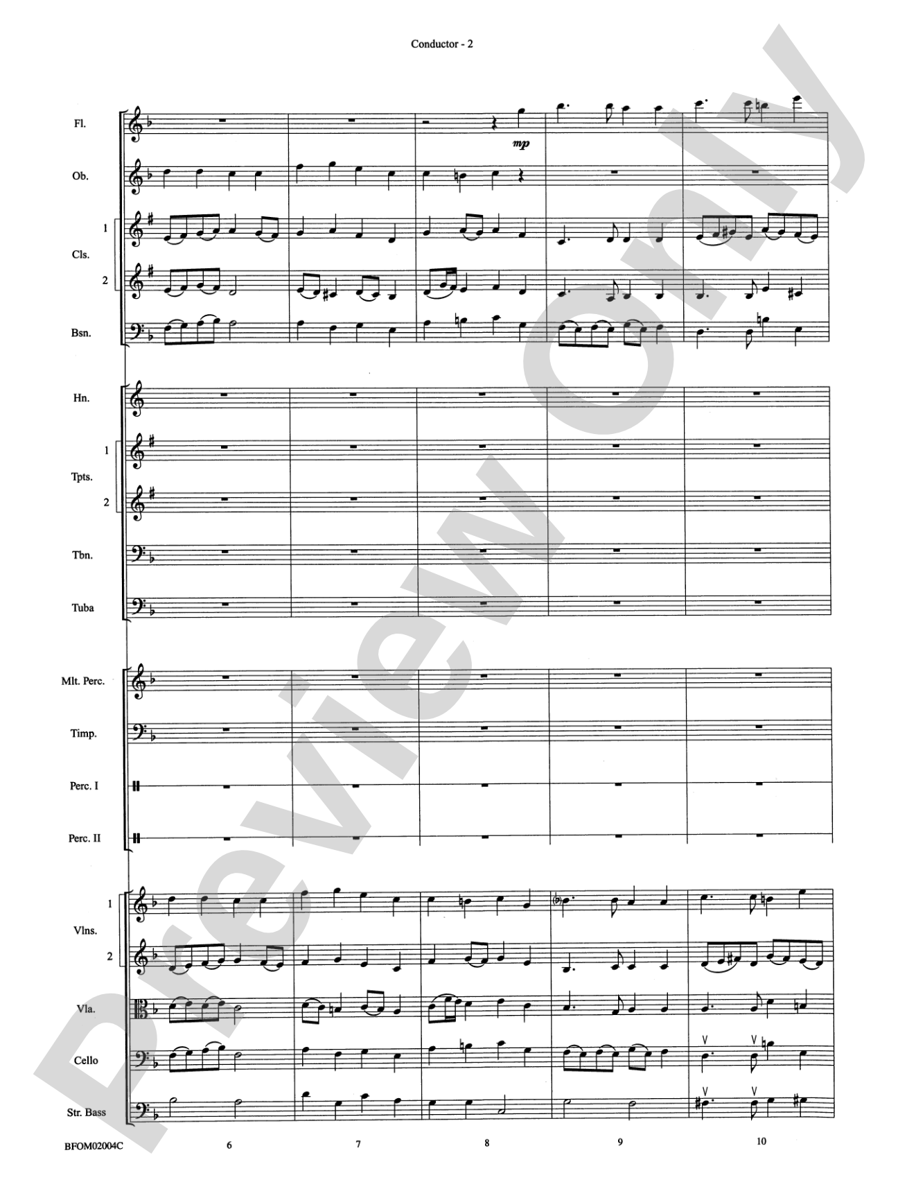 To Reap the Blessings of Freedom (A Medley of Hymns of the United States Armed Forces): Full Orchestra Conductor Score & Parts