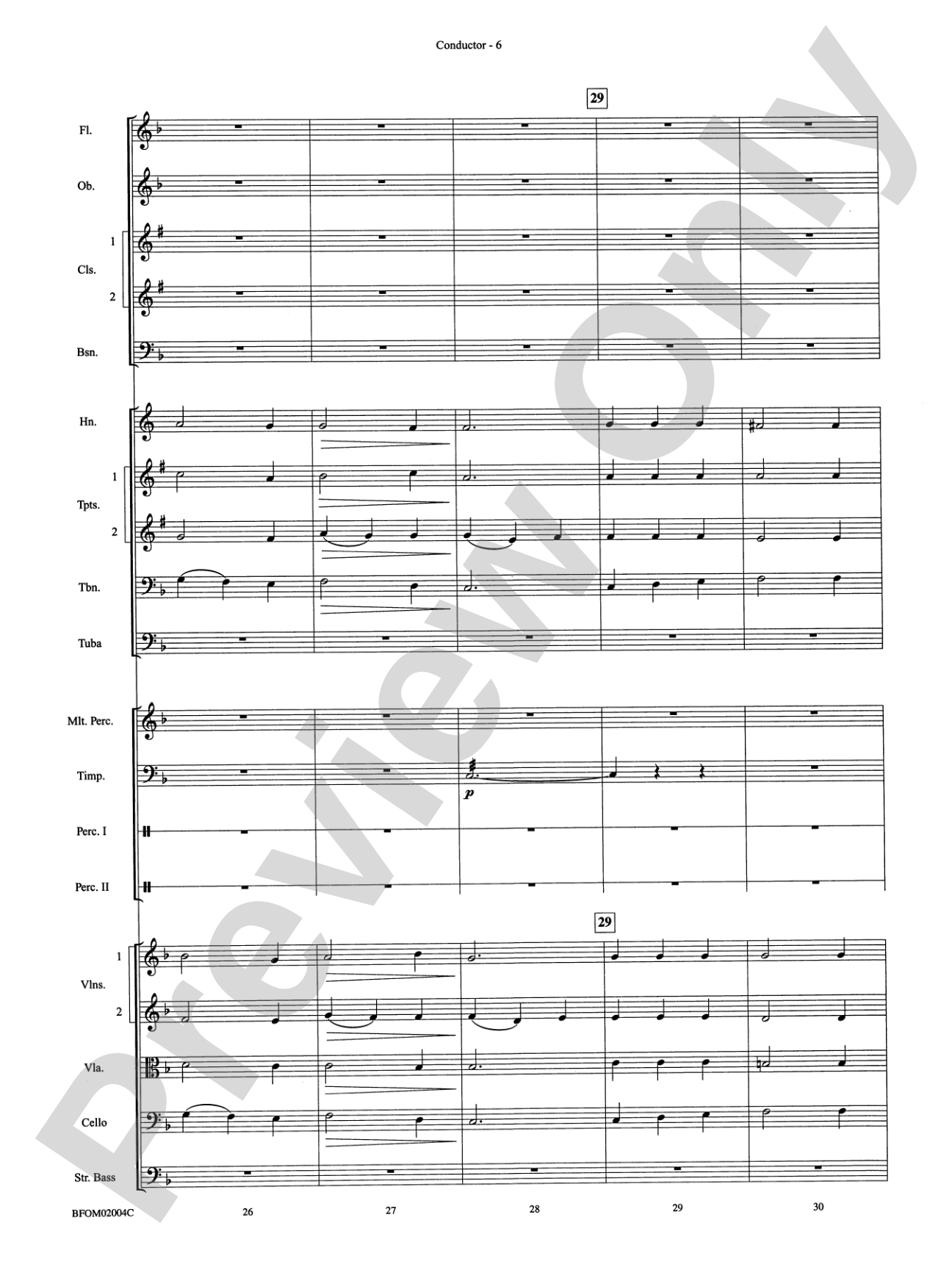 To Reap the Blessings of Freedom (A Medley of Hymns of the United States Armed Forces): Full Orchestra Conductor Score & Parts