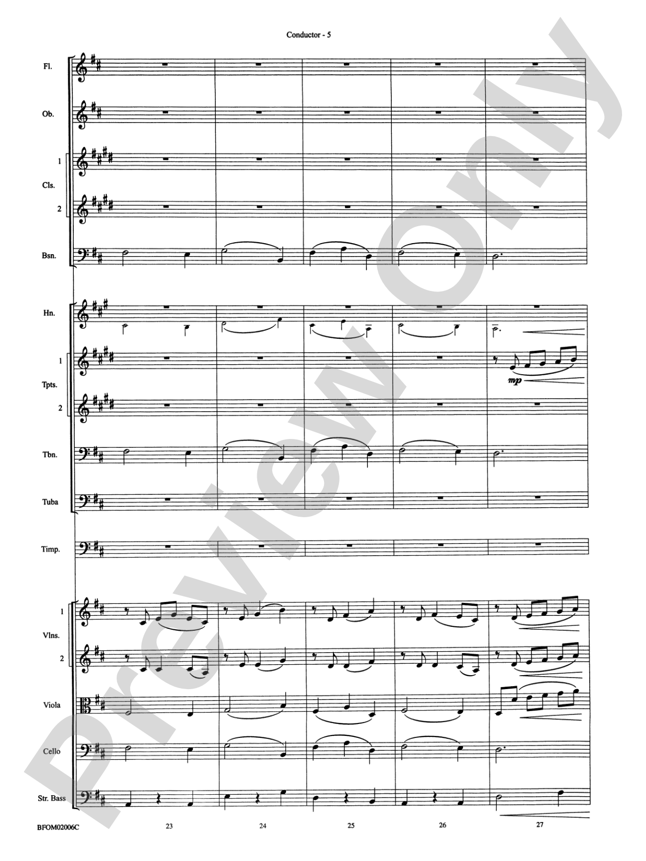 Intermezzo (from Cavalleria Rusticana): Full Orchestra Conductor Score & Parts