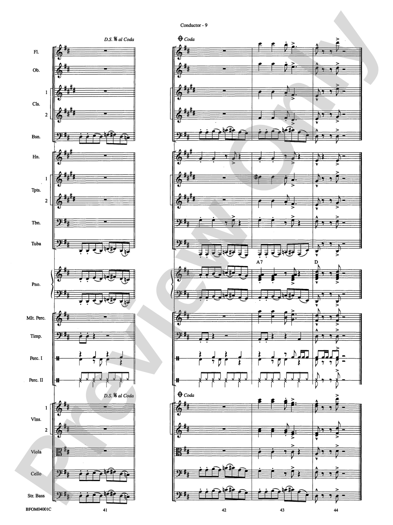 Rock the Bells: Full Orchestra Conductor Score & Parts