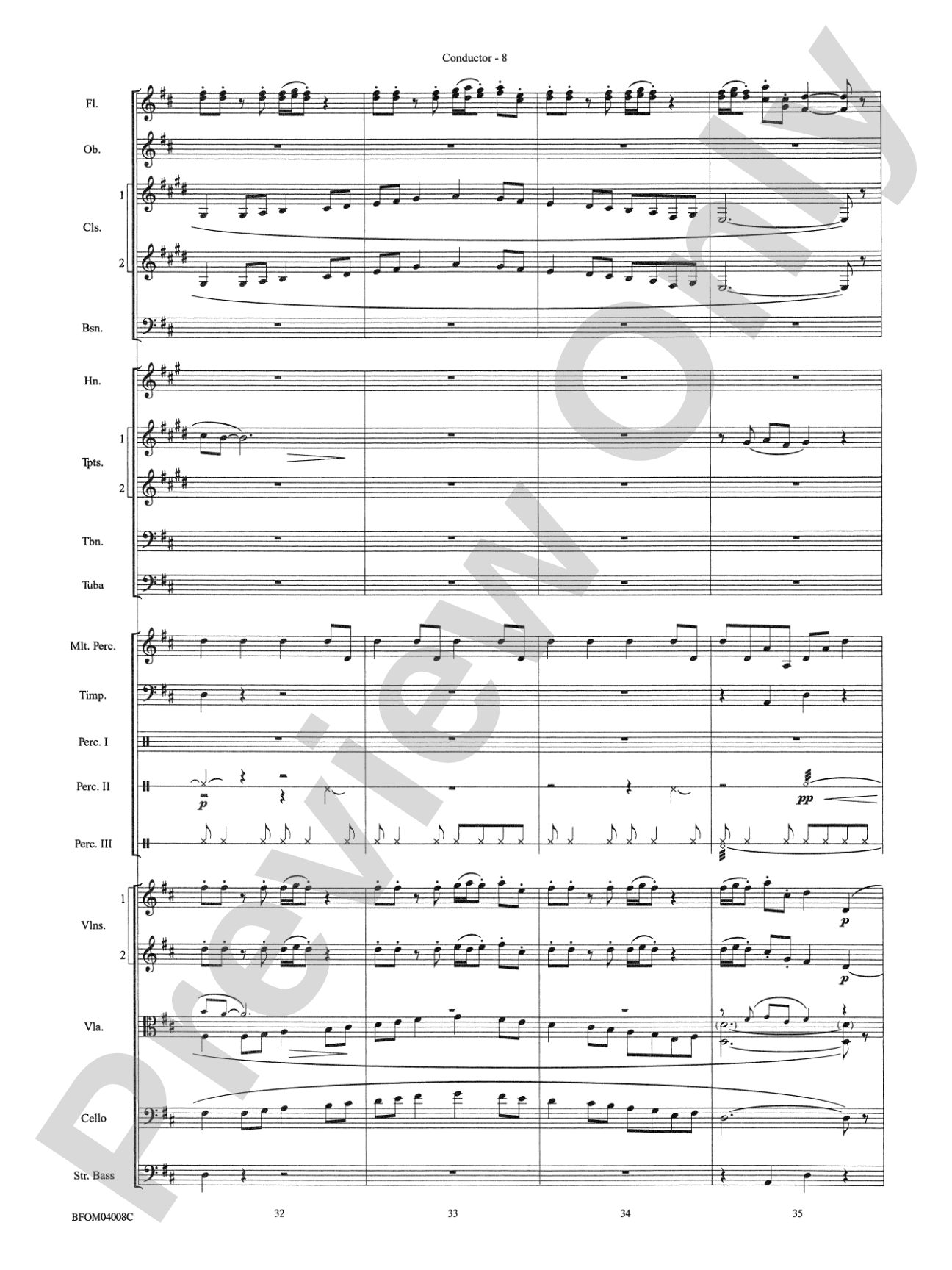 Bellingrath Gardens: Full Orchestra Conductor Score & Parts