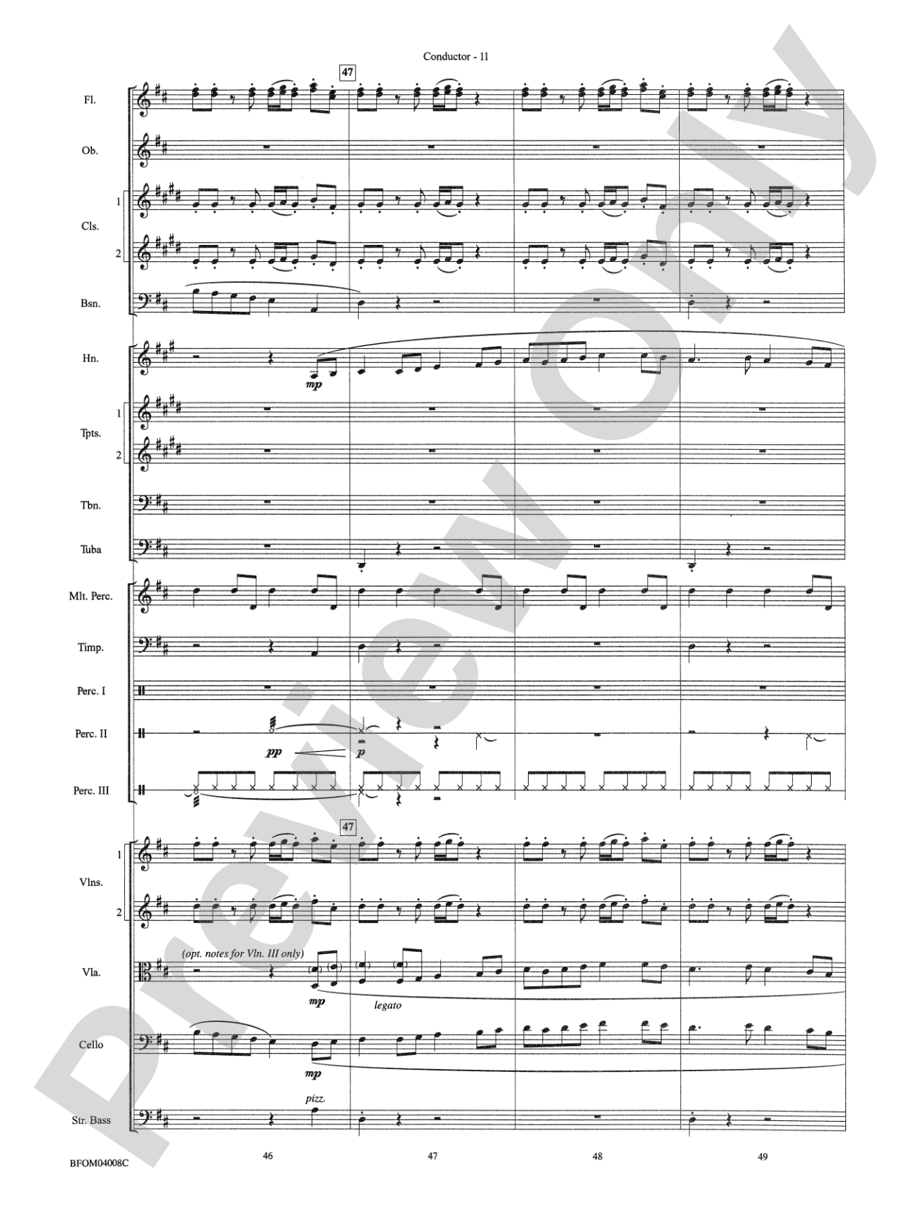 Bellingrath Gardens: Full Orchestra Conductor Score & Parts